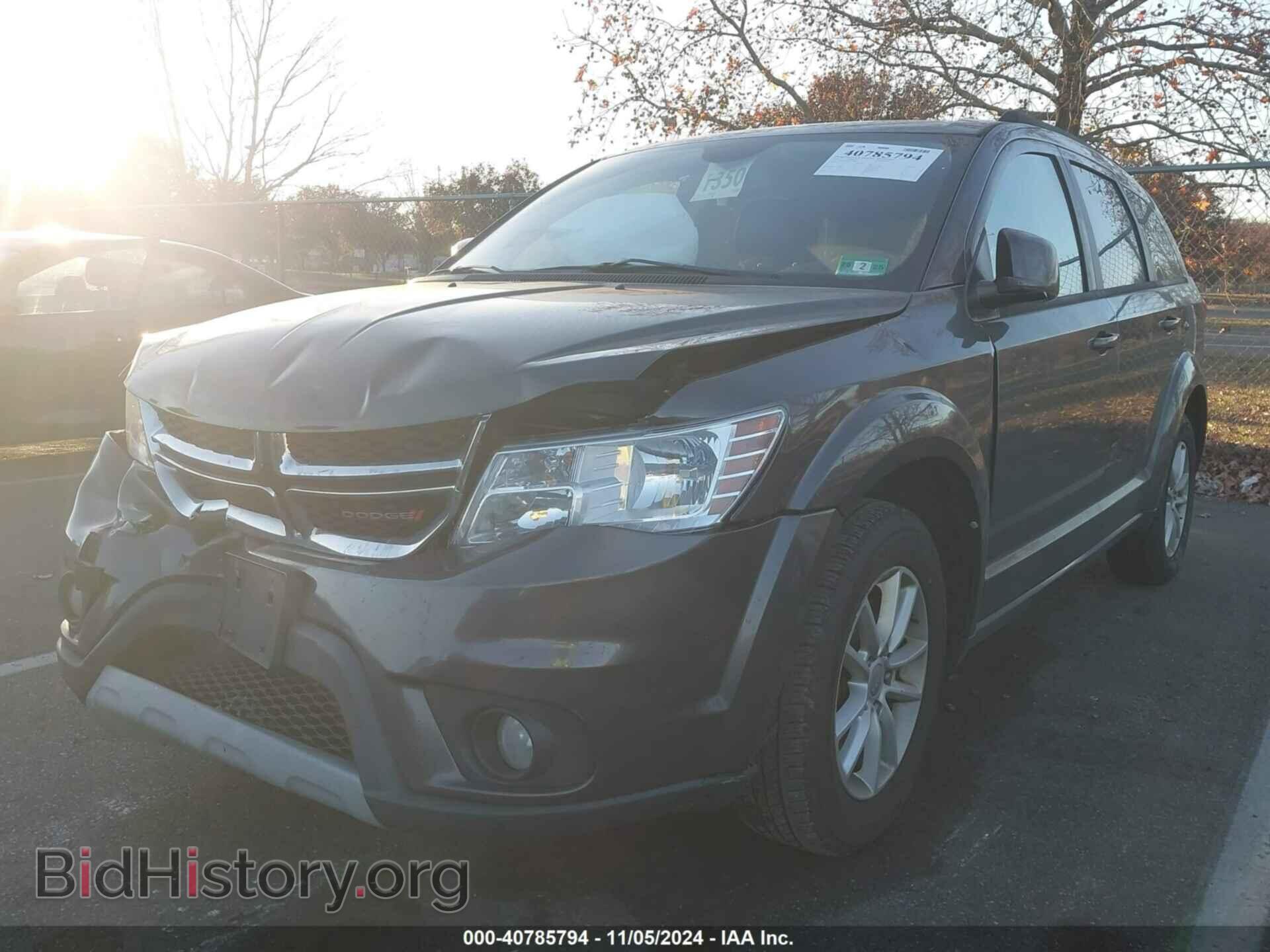 2014 DODGE JOURNEY - VIN: 3C4PDCBB7ET308697 - Фото 2