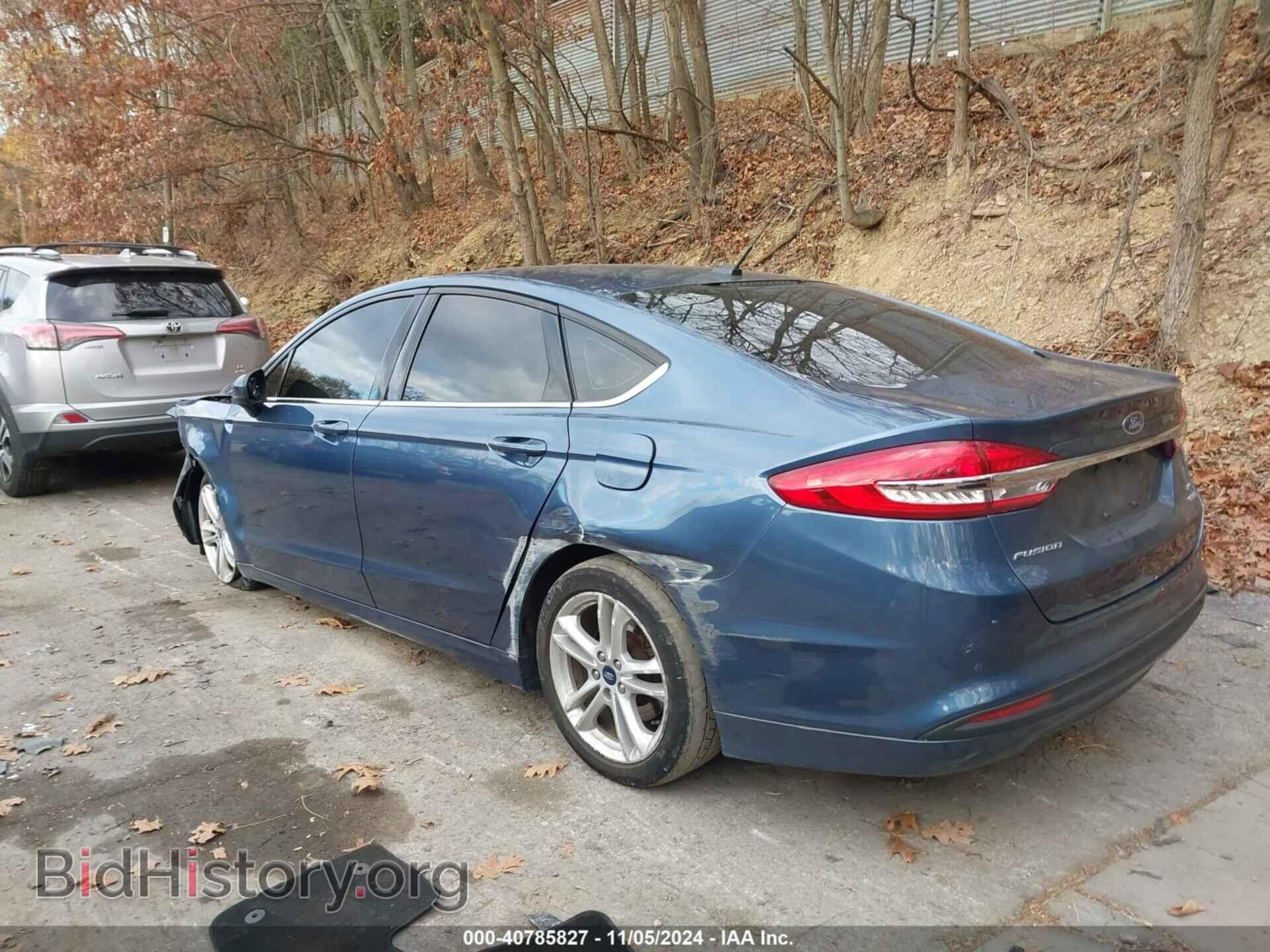 2018 FORD FUSION - VIN: 3FA6P0HD3JR272854 - Фото 3