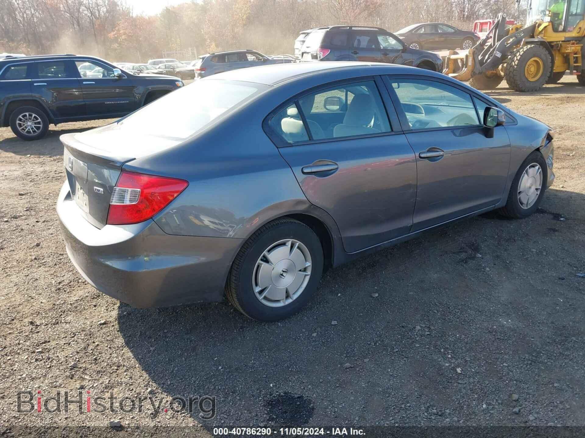 2012 HONDA CIVIC - VIN: 2HGFB2F67CH320333 - Фото 4