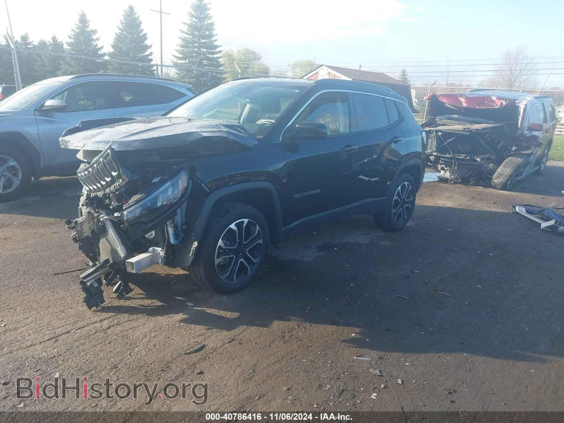 2022 JEEP COMPASS - VIN: 3C4NJDCB0NT197513 - Фото 2