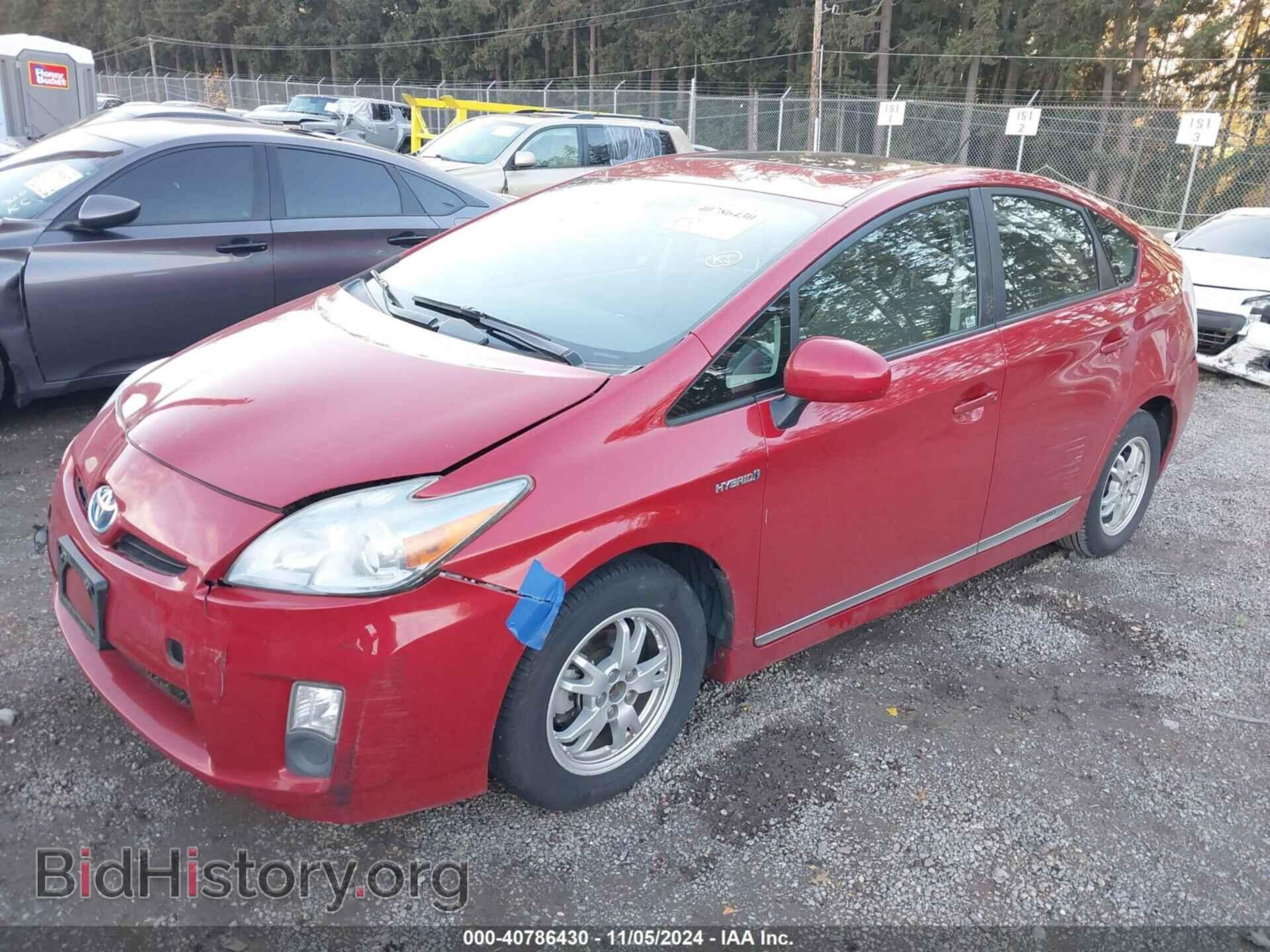 2011 TOYOTA PRIUS - VIN: JTDKN3DU4B0303780 - Фото 2