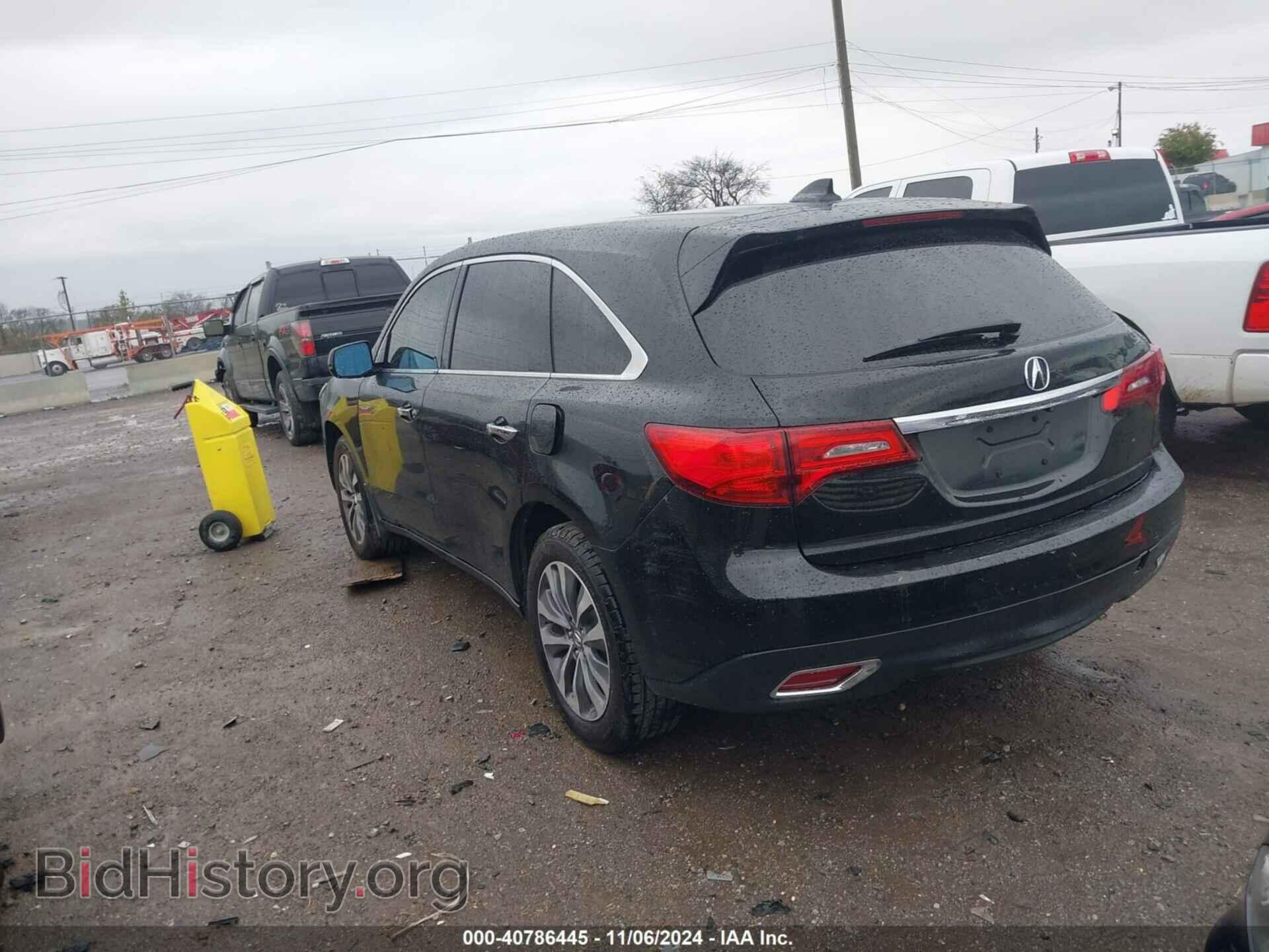 2015 ACURA MDX - VIN: 5FRYD4H67FB003882 - Фото 3