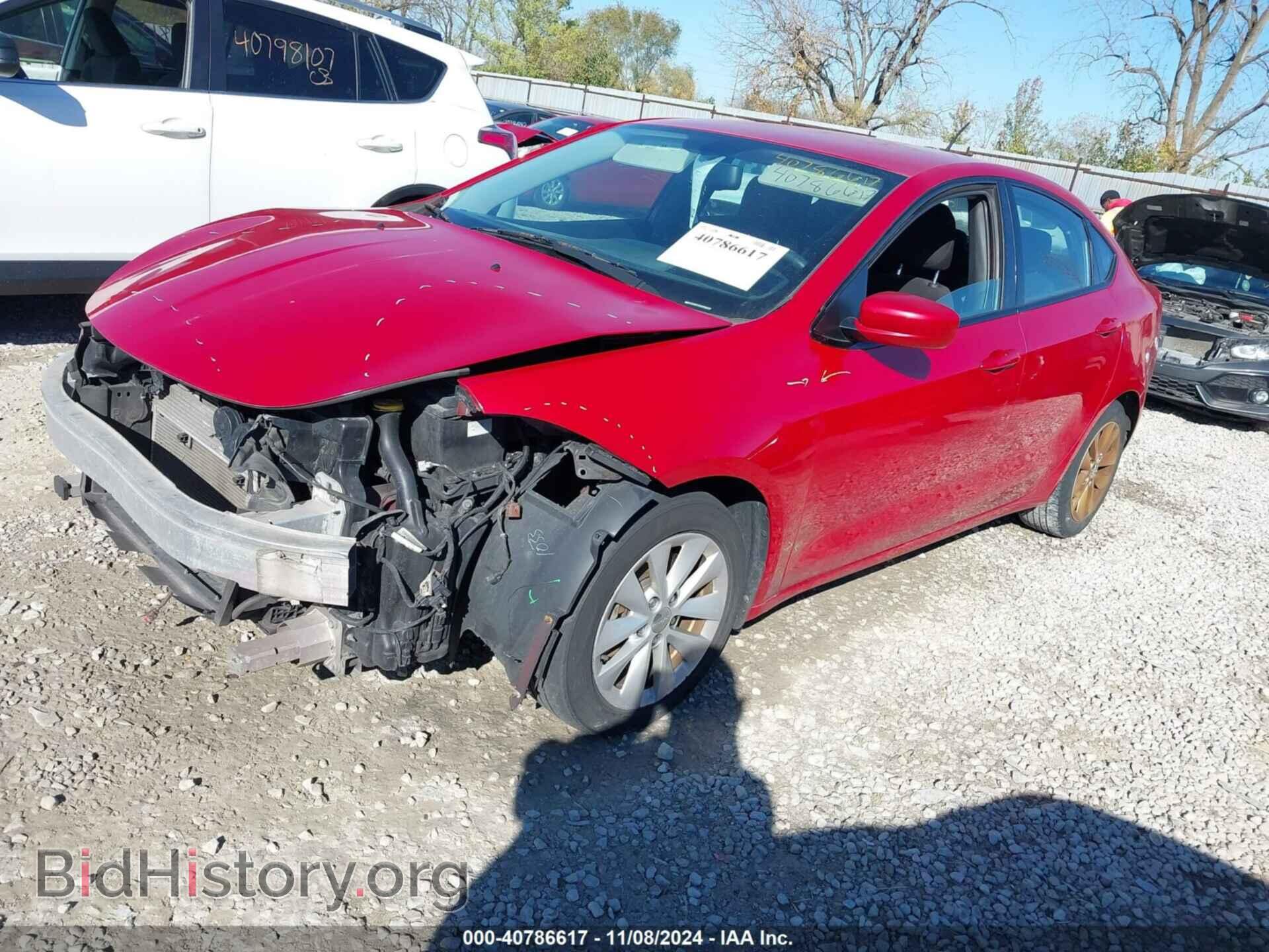 2014 DODGE DART - VIN: 1C3CDFBB4ED877856 - Фото 2