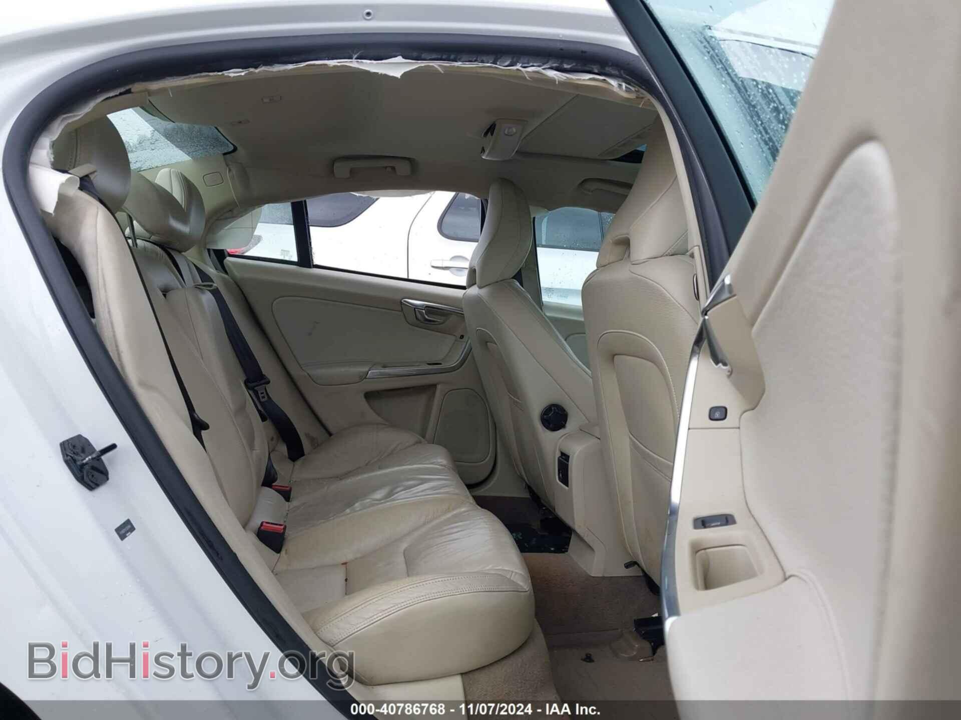 2013 VOLVO S60 - VIN: YV1902FH1D2233468 - Фото 8