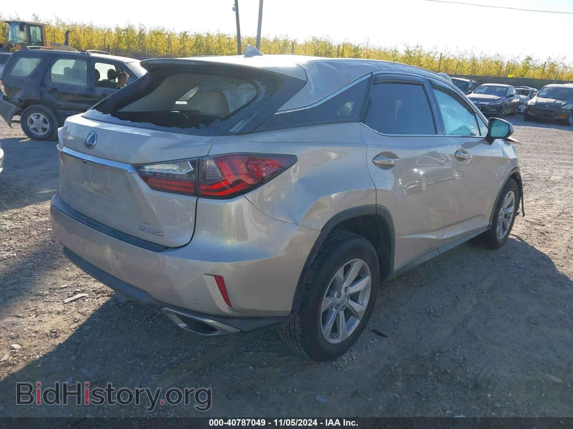 2017 LEXUS RX 350 - VIN: 2T2BZMCA8HC107983 - Фото 4