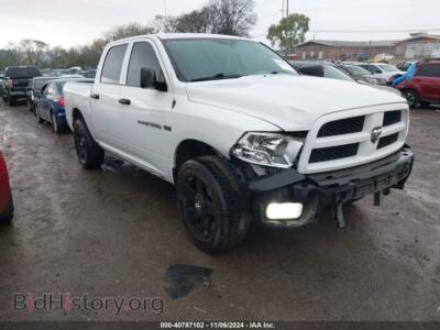 2012 RAM 1500 ST, белый — VIN 1C6RD7KT8CS164334, IAAI