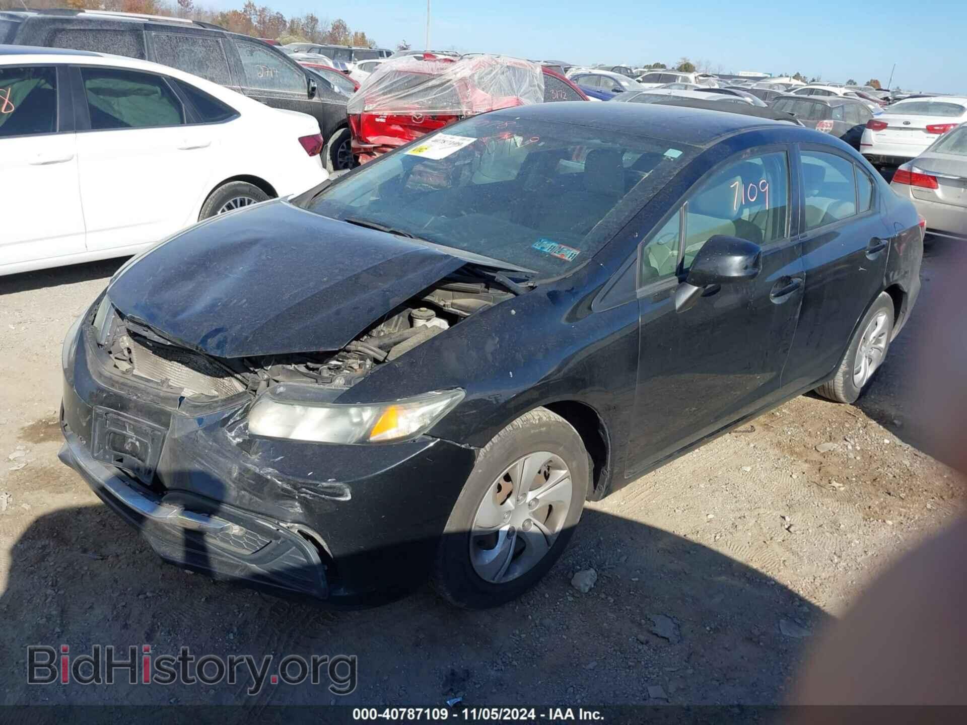 2013 HONDA CIVIC - VIN: 19XFB2F59DE200228 - Фото 2