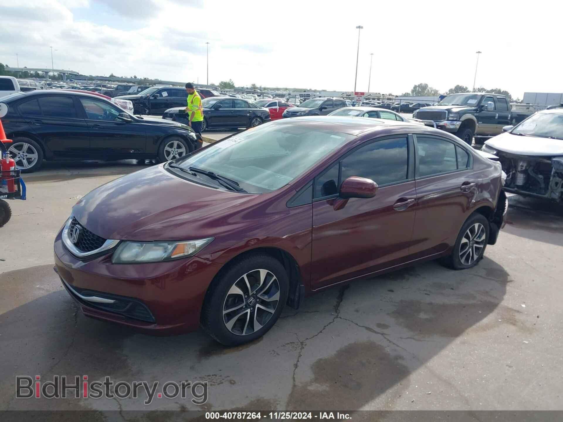 2014 HONDA CIVIC - VIN: 19XFB2F85EE217412 - Фото 2