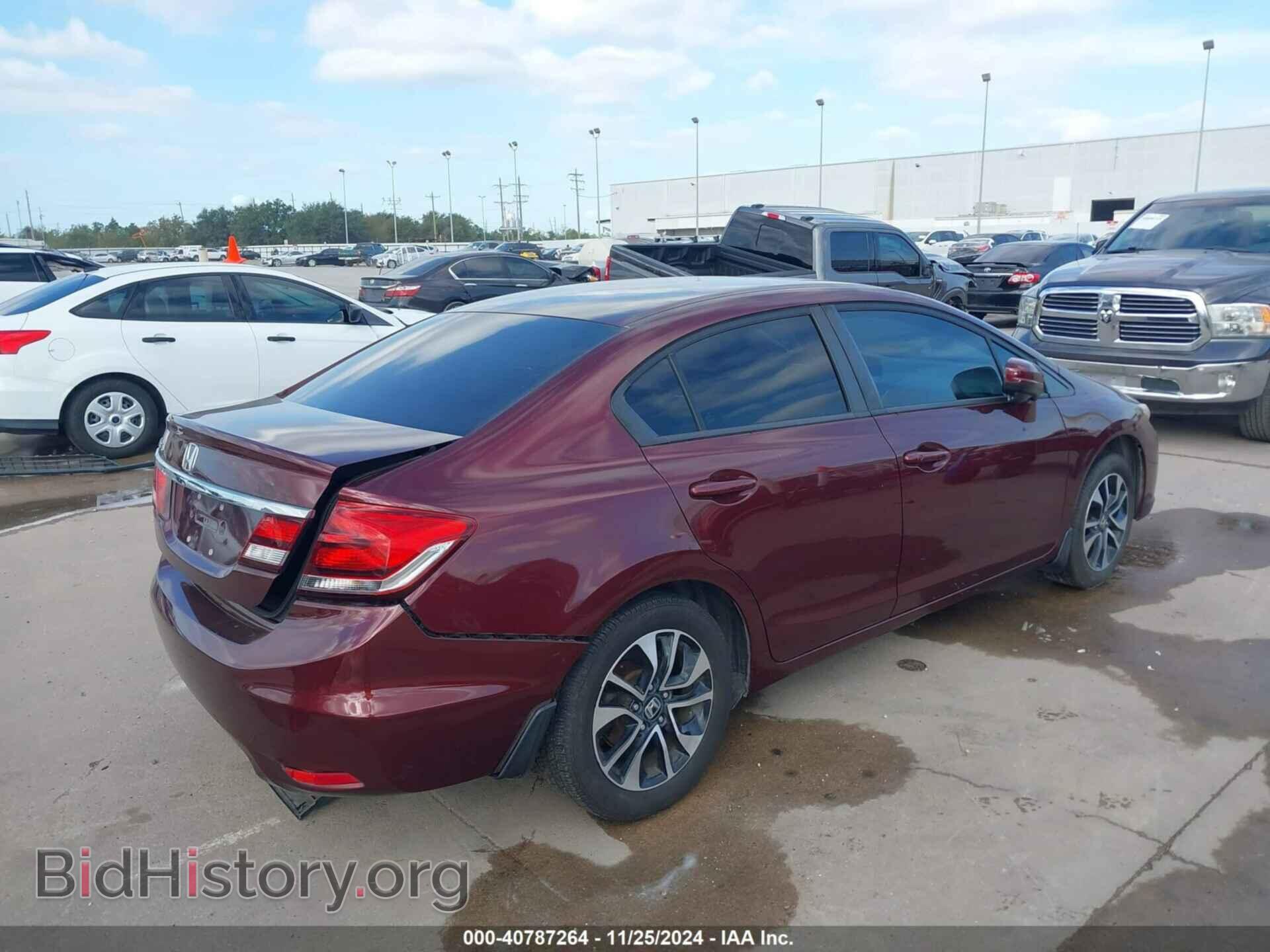 2014 HONDA CIVIC - VIN: 19XFB2F85EE217412 - Фото 4