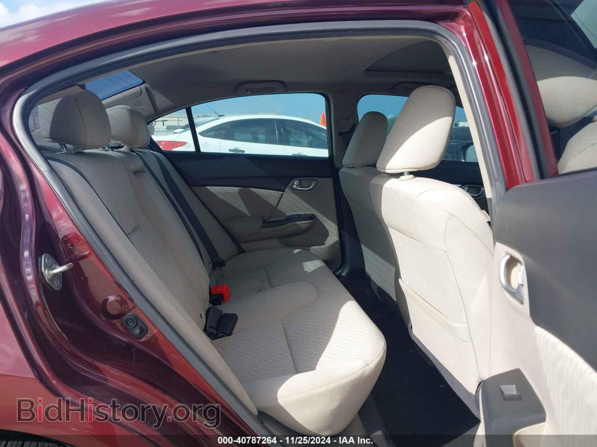 2014 HONDA CIVIC - VIN: 19XFB2F85EE217412 - Фото 8