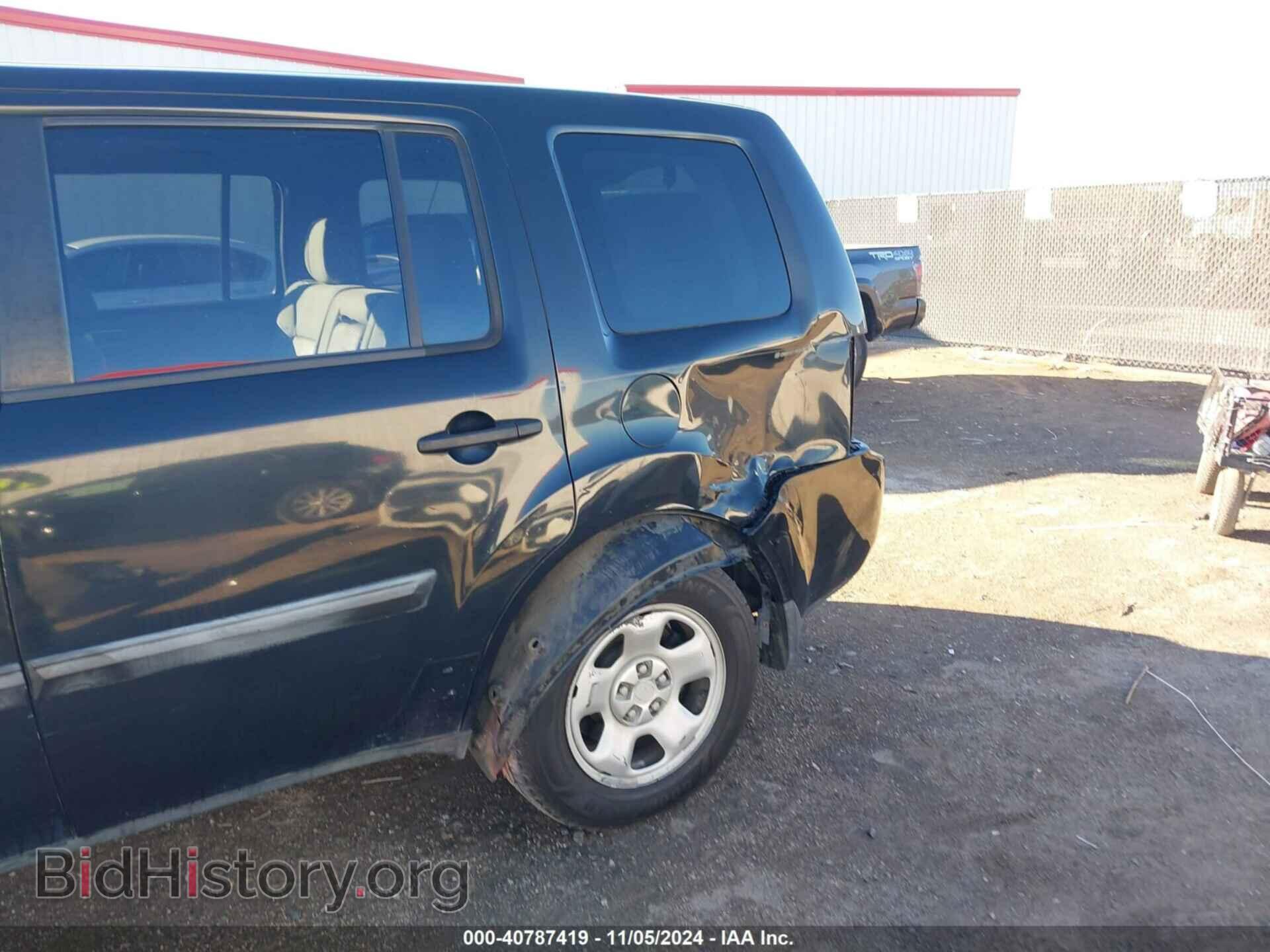 2013 HONDA PILOT - VIN: 5FNYF3H22DB003370 - Фото 6