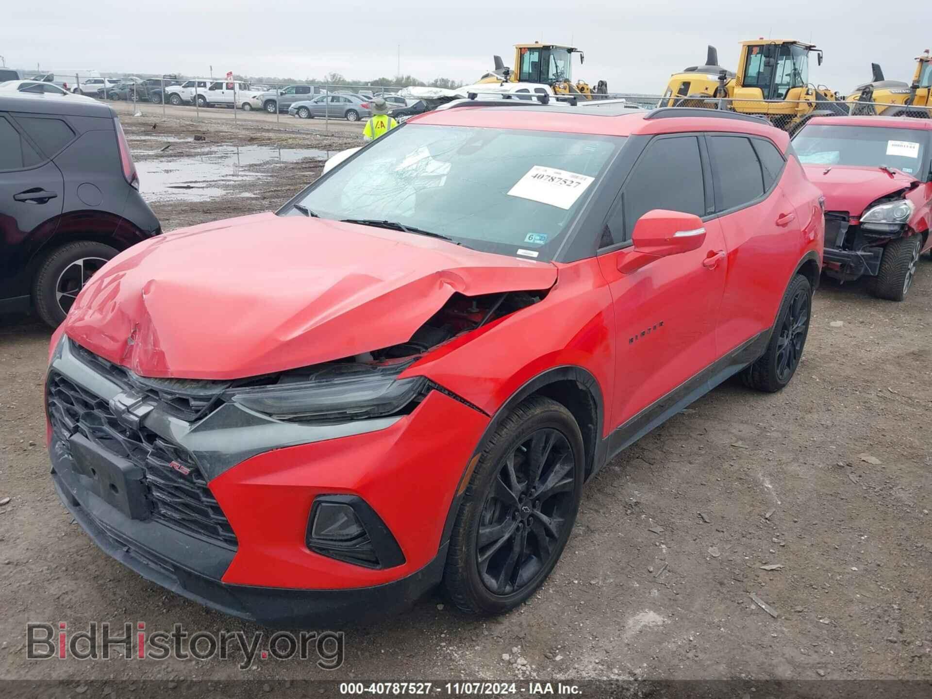 2020 CHEVROLET BLAZER - VIN: 3GNKBKRS8LS706155 - Фото 2