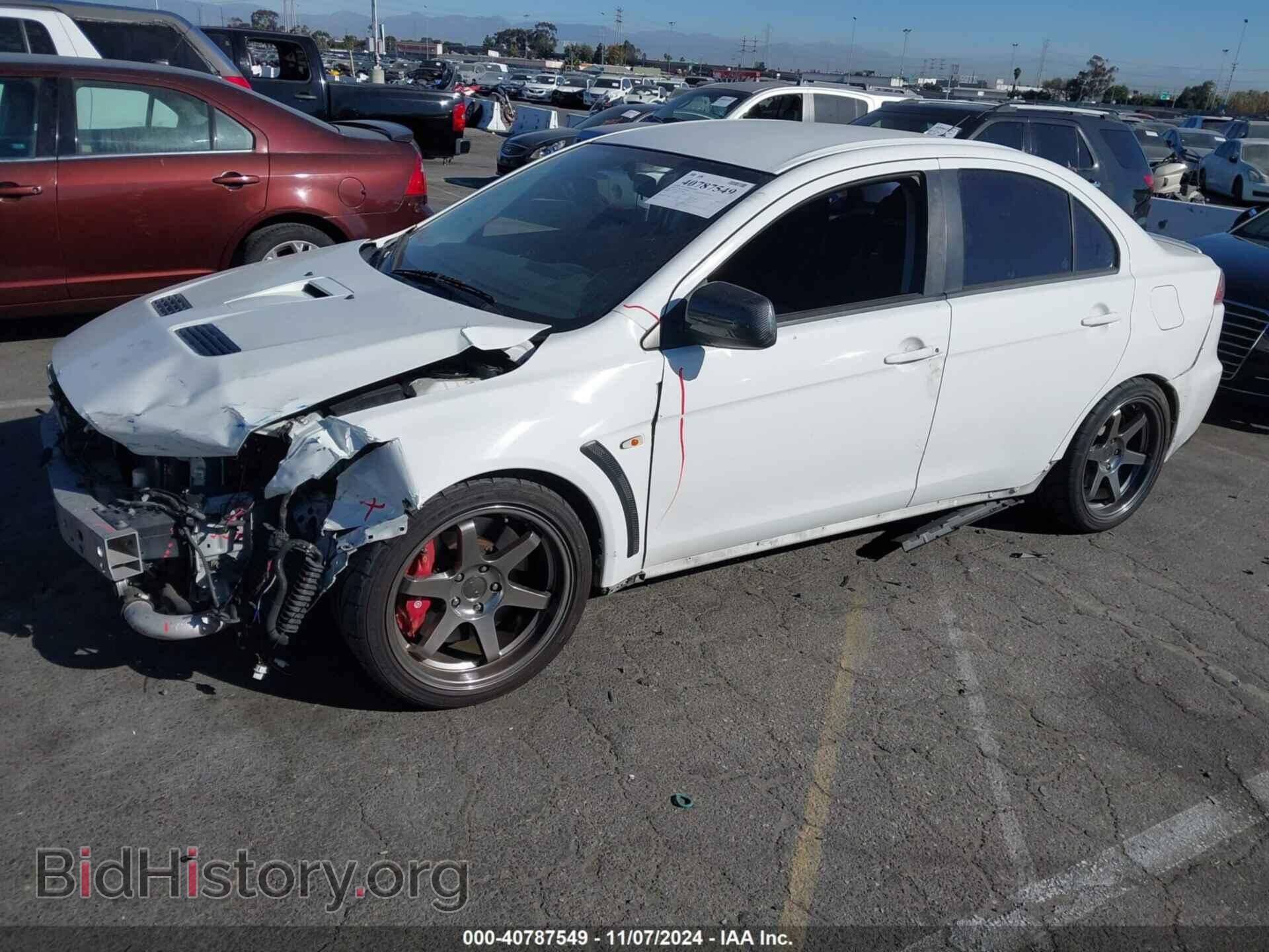 2012 MITSUBISHI LANCER EVOLUTION - VIN: JA32W5FV3CU009679 - Фото 2