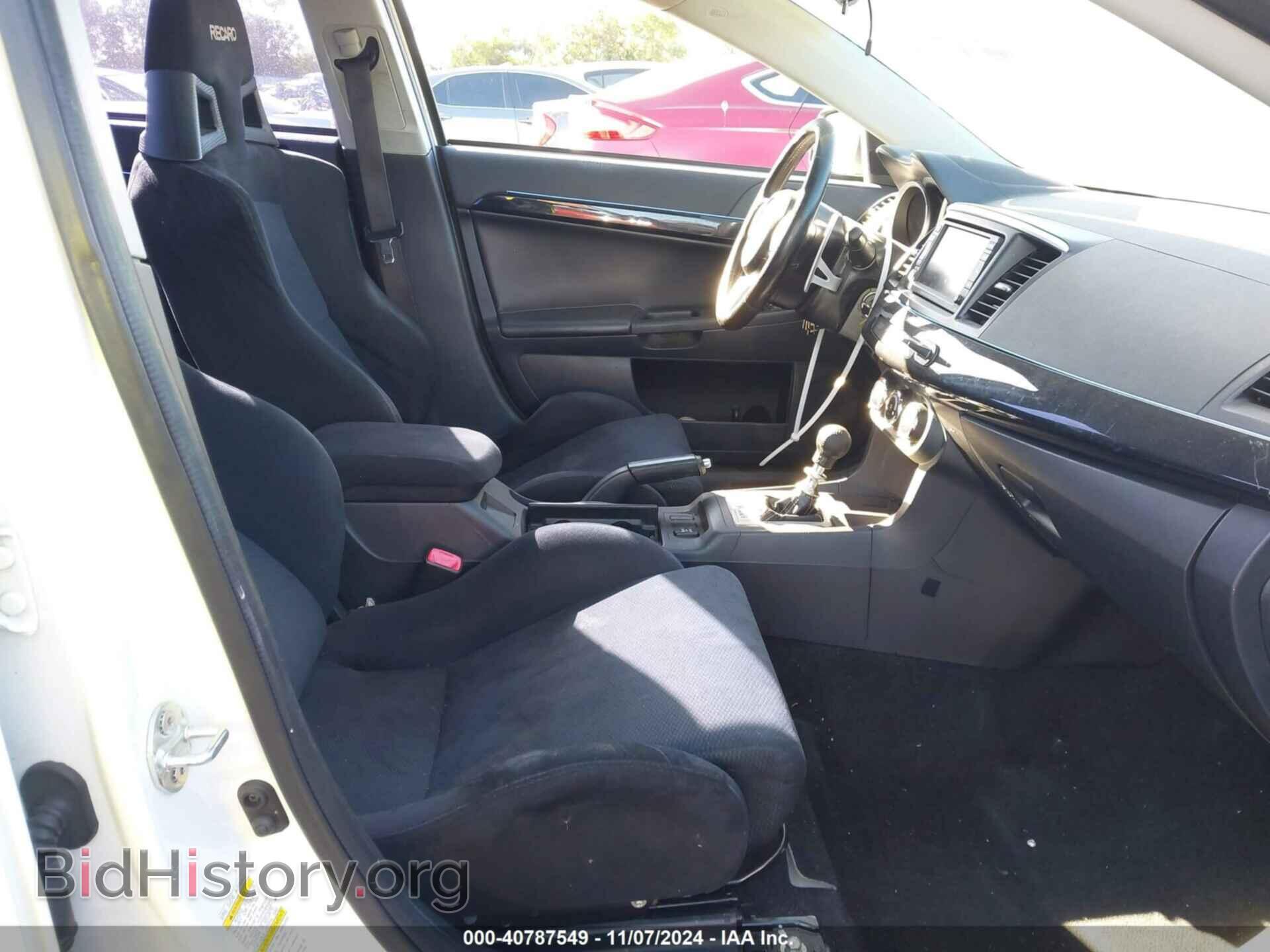 2012 MITSUBISHI LANCER EVOLUTION - VIN: JA32W5FV3CU009679 - Фото 5