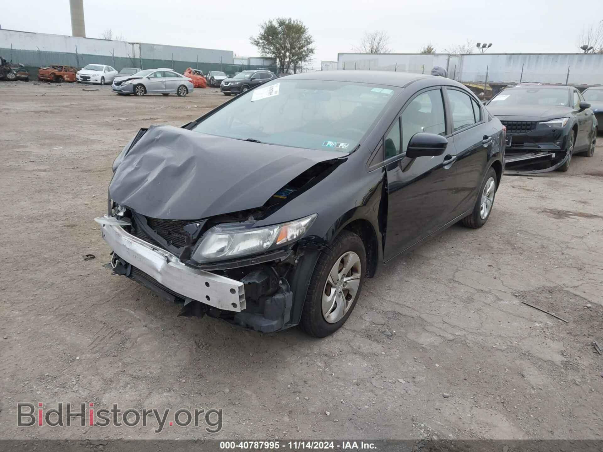 2015 HONDA CIVIC - VIN: 19XFB2F52FE254893 - Фото 2