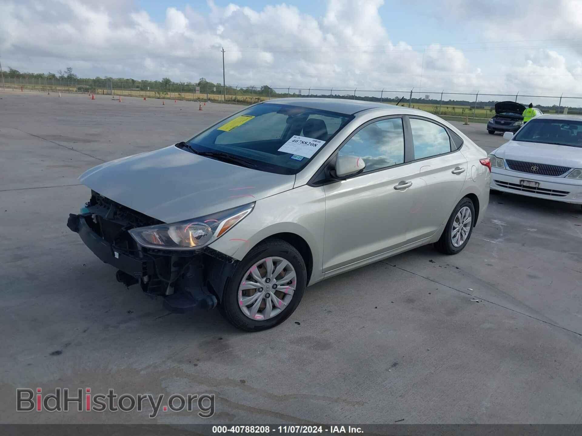 2019 HYUNDAI ACCENT - VIN: 3KPC24A3XKE065231 - Фото 2