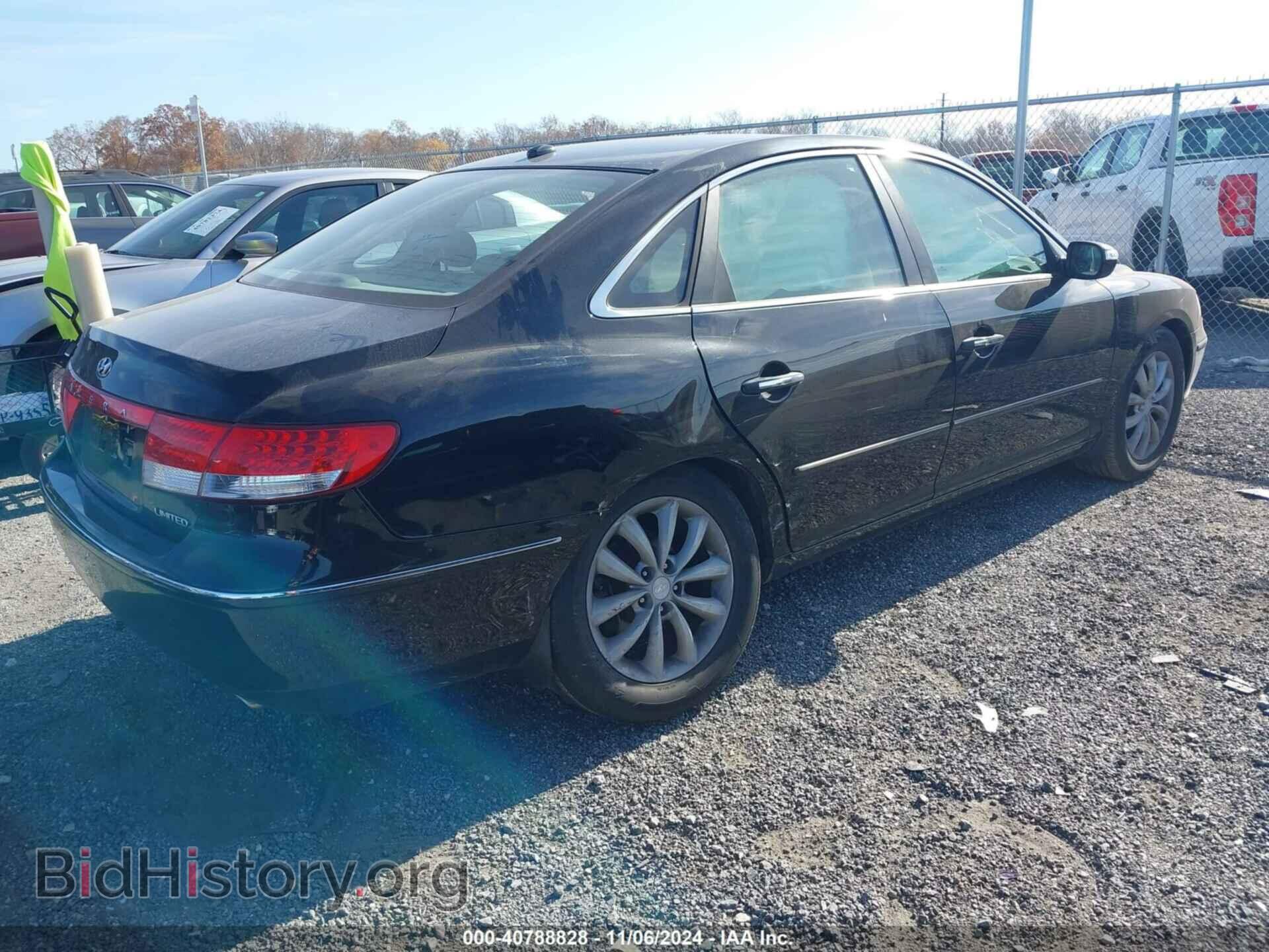 2008 HYUNDAI AZERA - VIN: KMHFC46F48A319214 - Фото 4