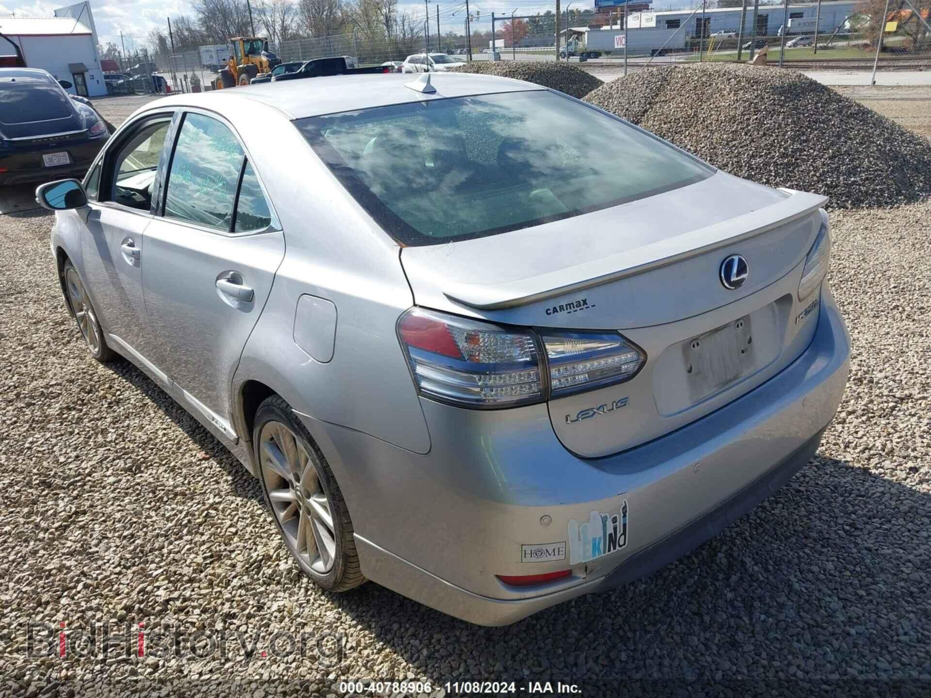 2010 LEXUS HS 250H - VIN: JTHBB1BA4A2022750 - Фото 3