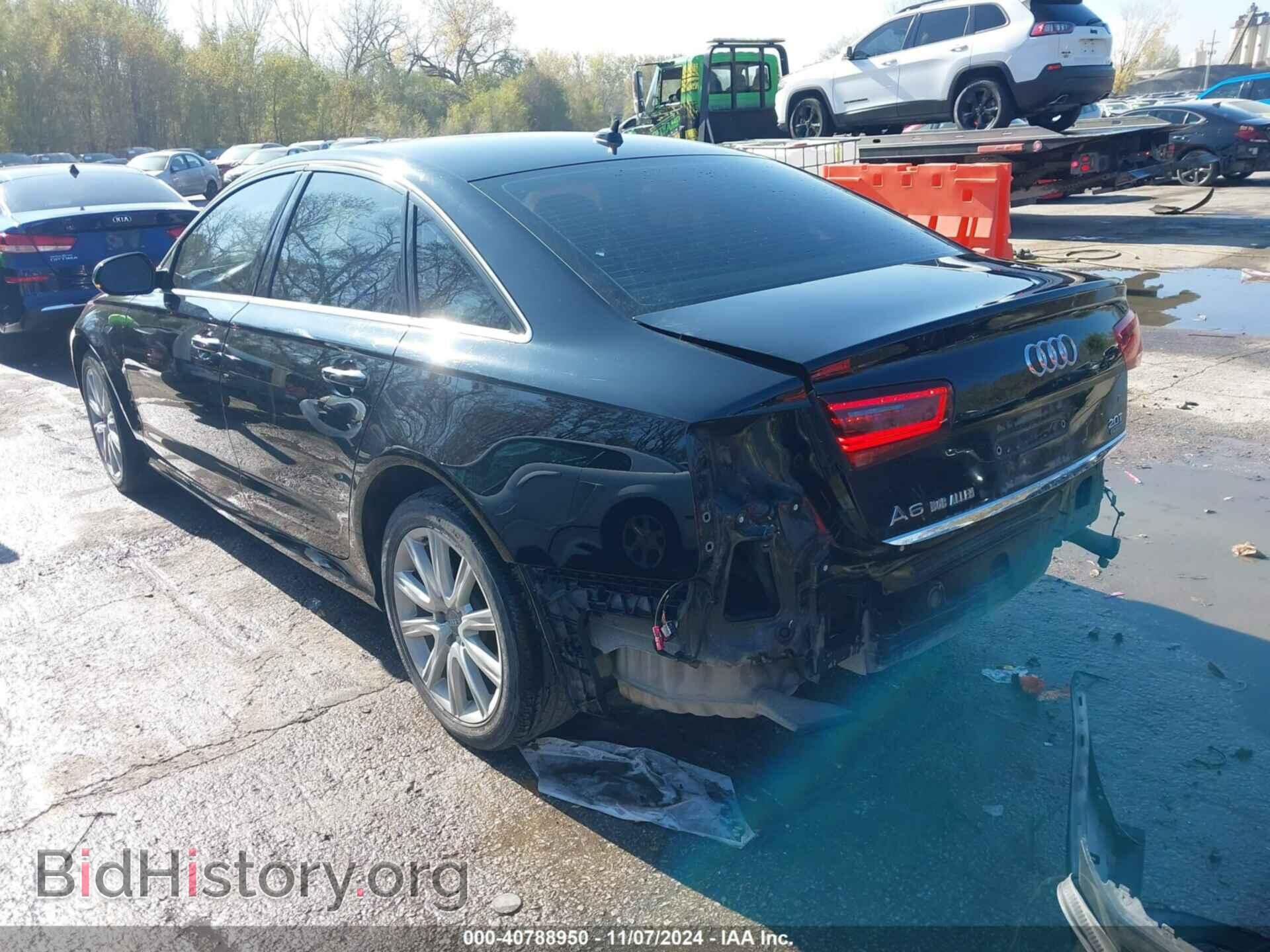 2016 AUDI A6 - VIN: WAUGFAFC7GN061540 - Фото 3