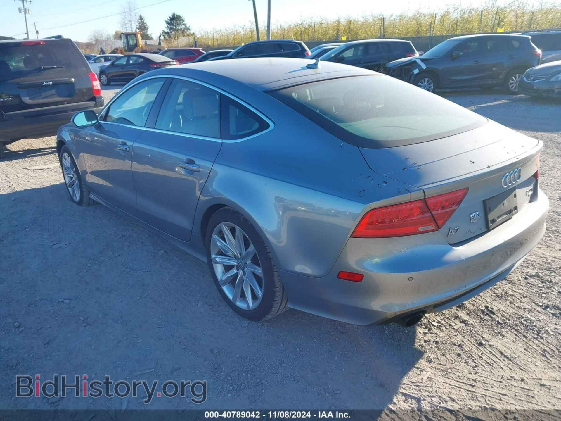 2014 AUDI A7 - VIN: WAU2GAFC3EN063693 - Фото 3