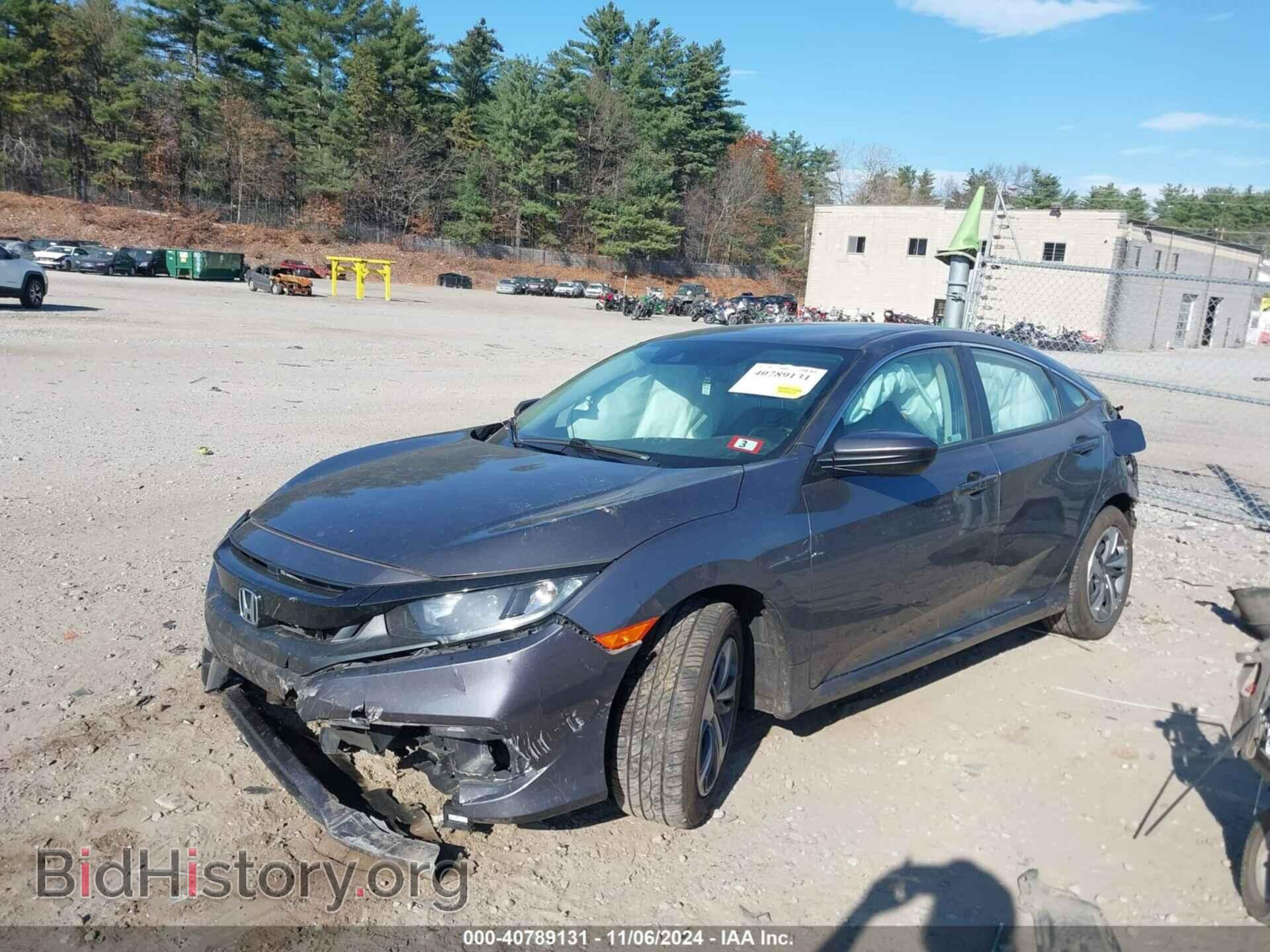 2019 HONDA CIVIC - VIN: 2HGFC2F60KH562201 - Фото 2