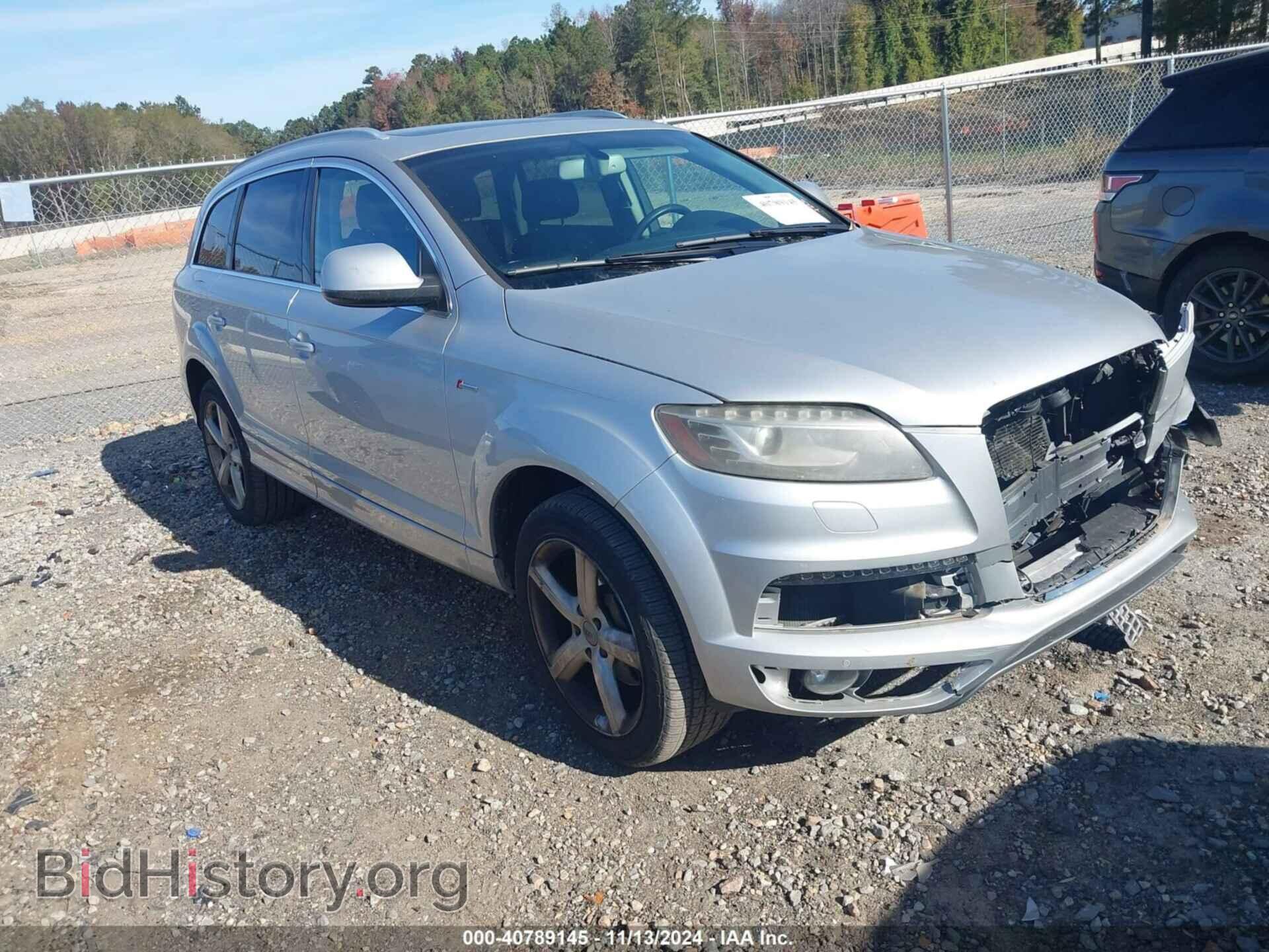 Photo WA1DGAFEXDD002143 - AUDI Q7 2013