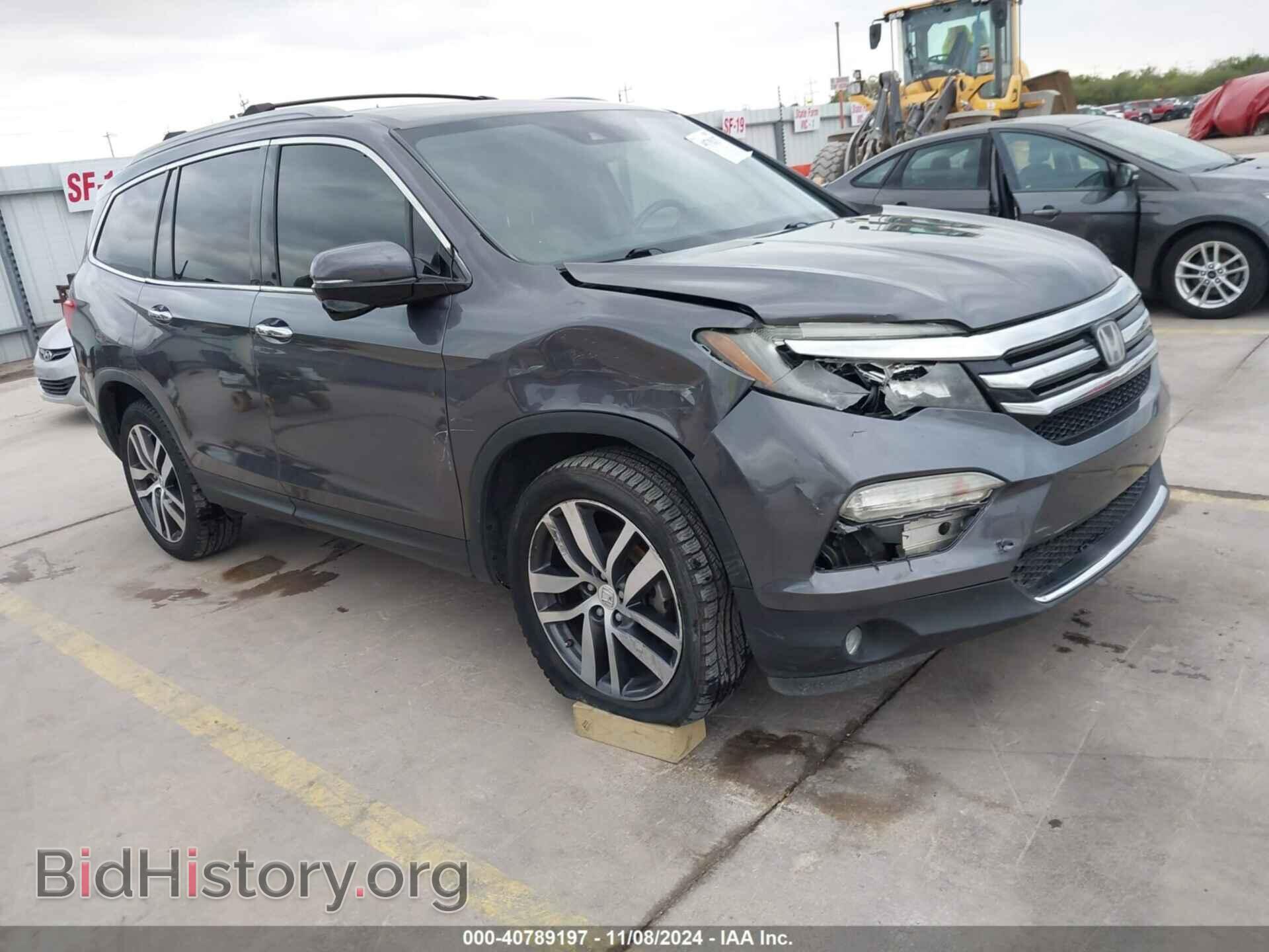 Фотография 5FNYF5H90HB034700 - HONDA PILOT 2017