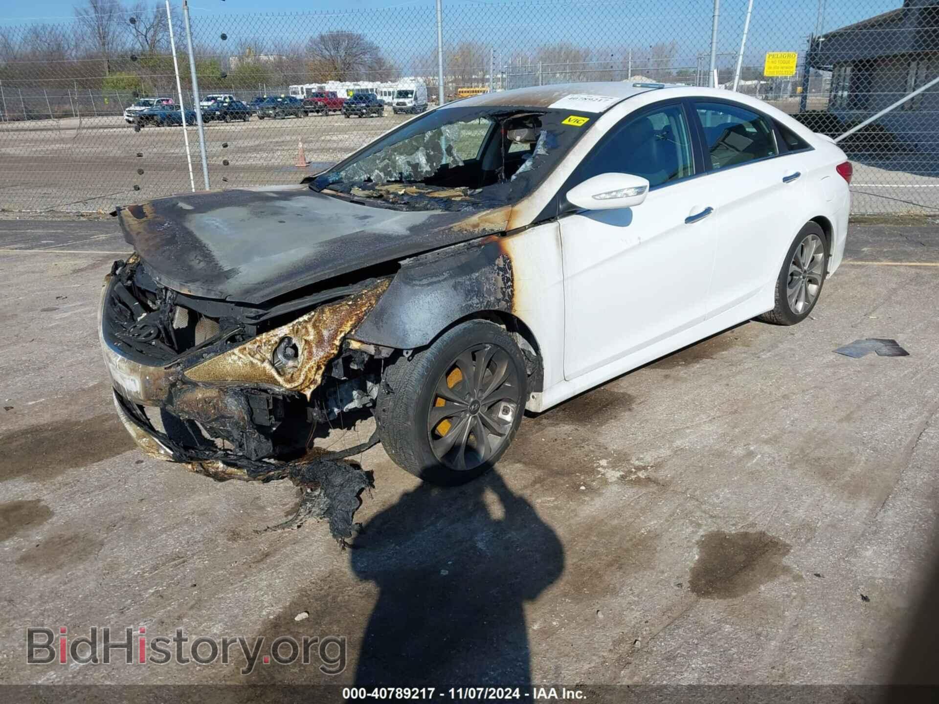 2014 HYUNDAI SONATA - VIN: 5NPEC4ACXEH835918 - Фото 2