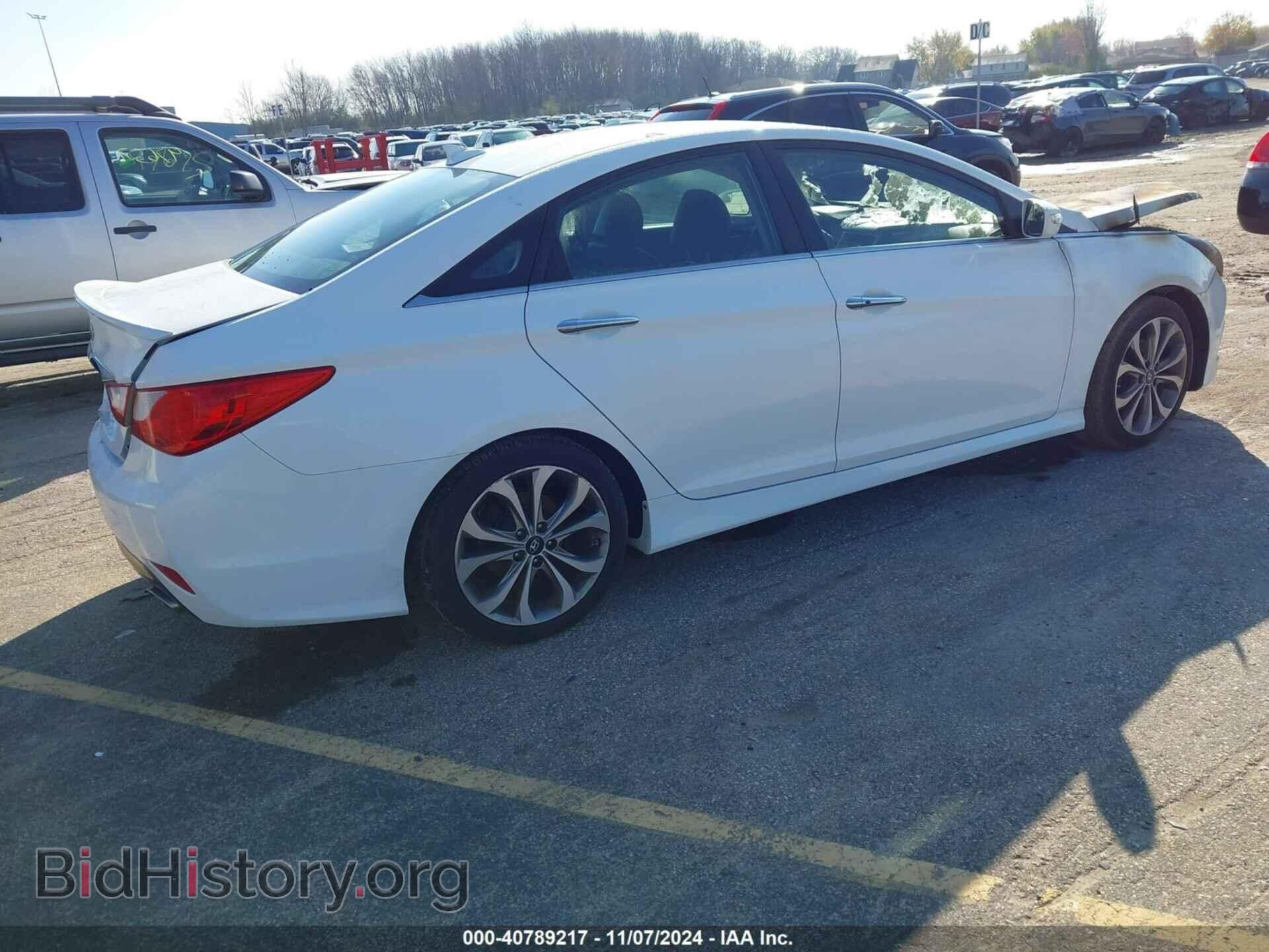 2014 HYUNDAI SONATA - VIN: 5NPEC4ACXEH835918 - Фото 4
