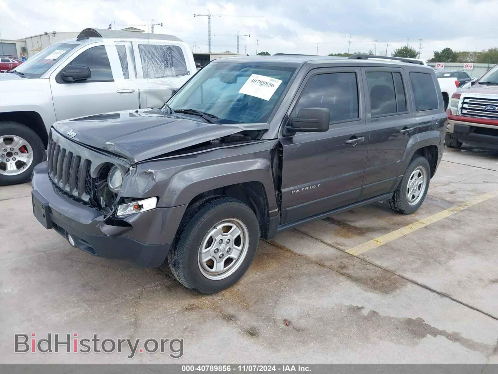 2015 JEEP PATRIOT - VIN: 1C4NJPBB2FD398873 - Фото 2