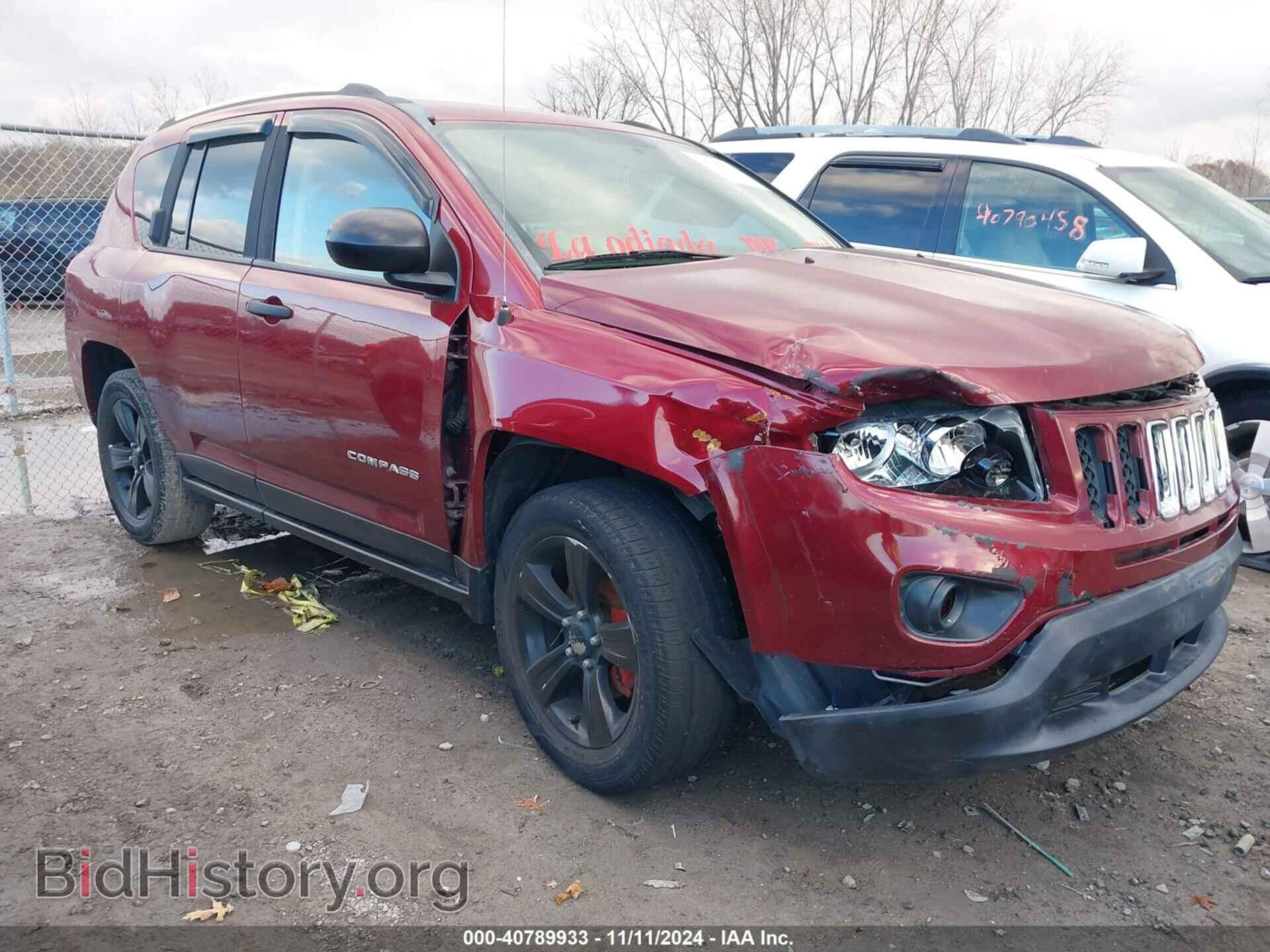 Фотография 1C4NJCBB2ED856662 - JEEP COMPASS 2014