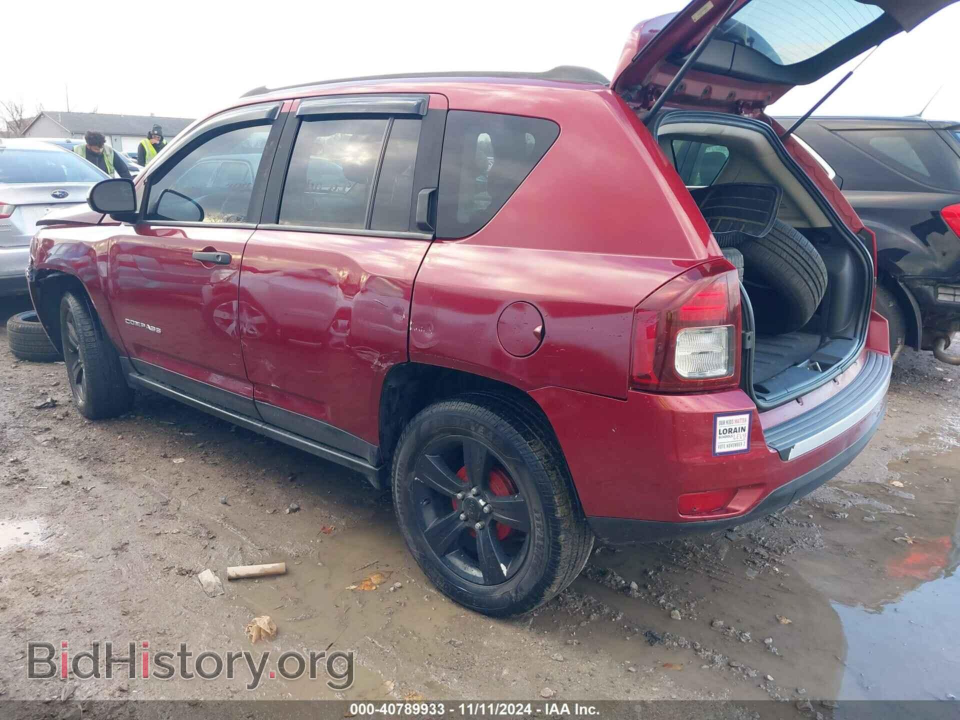2014 JEEP COMPASS - VIN: 1C4NJCBB2ED856662 - Фото 3