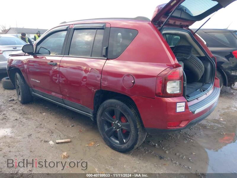 2014 Jeep COMPASS (VIN 1C4NJCBB2ED856662) — фото 3 из 16
