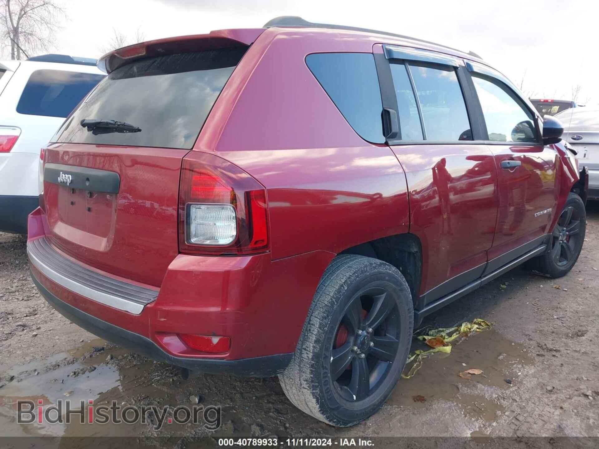 2014 JEEP COMPASS - VIN: 1C4NJCBB2ED856662 - Фото 4