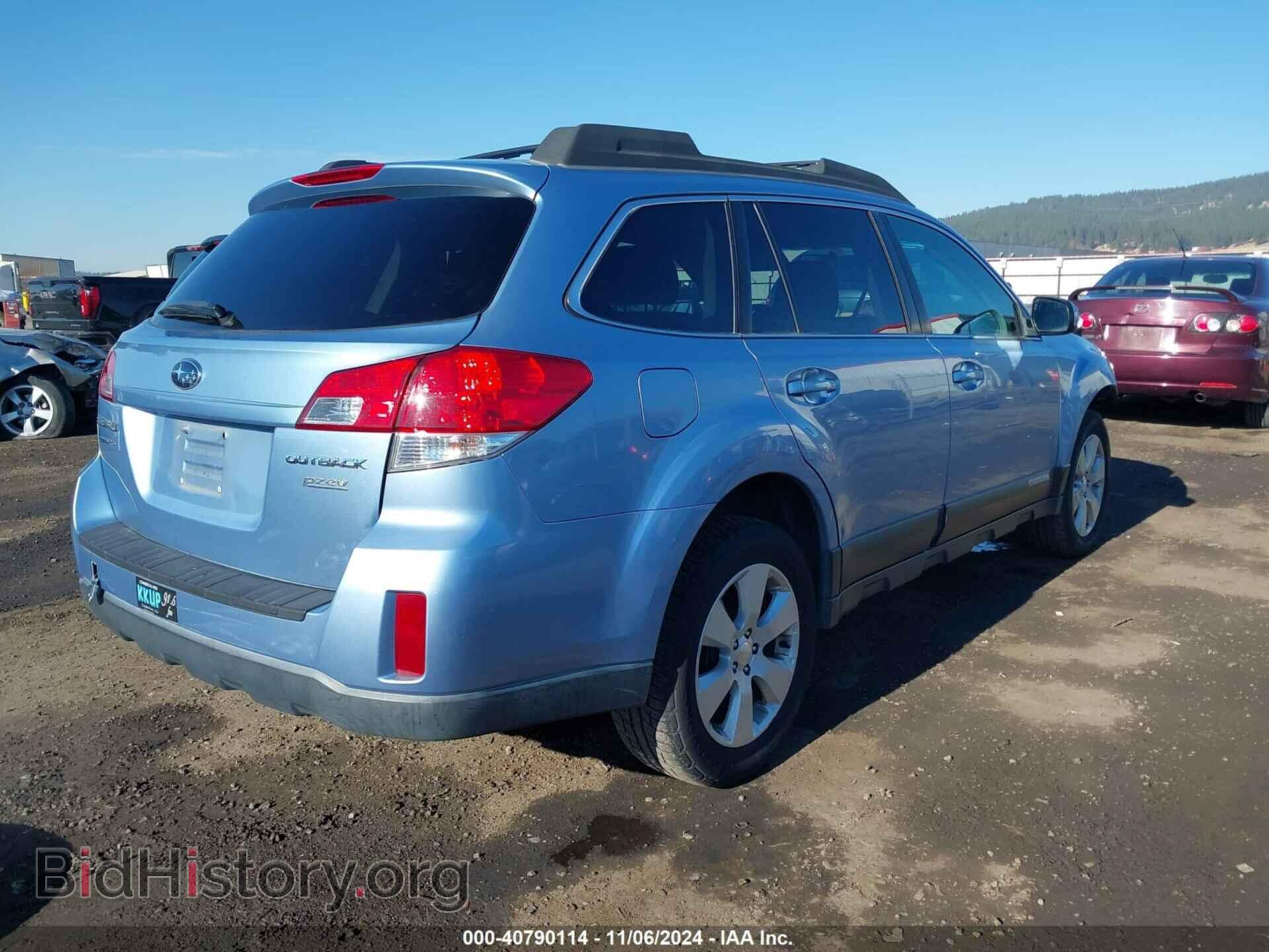 2011 SUBARU OUTBACK - VIN: 4S4BRBCC7B3419069 - Фото 4