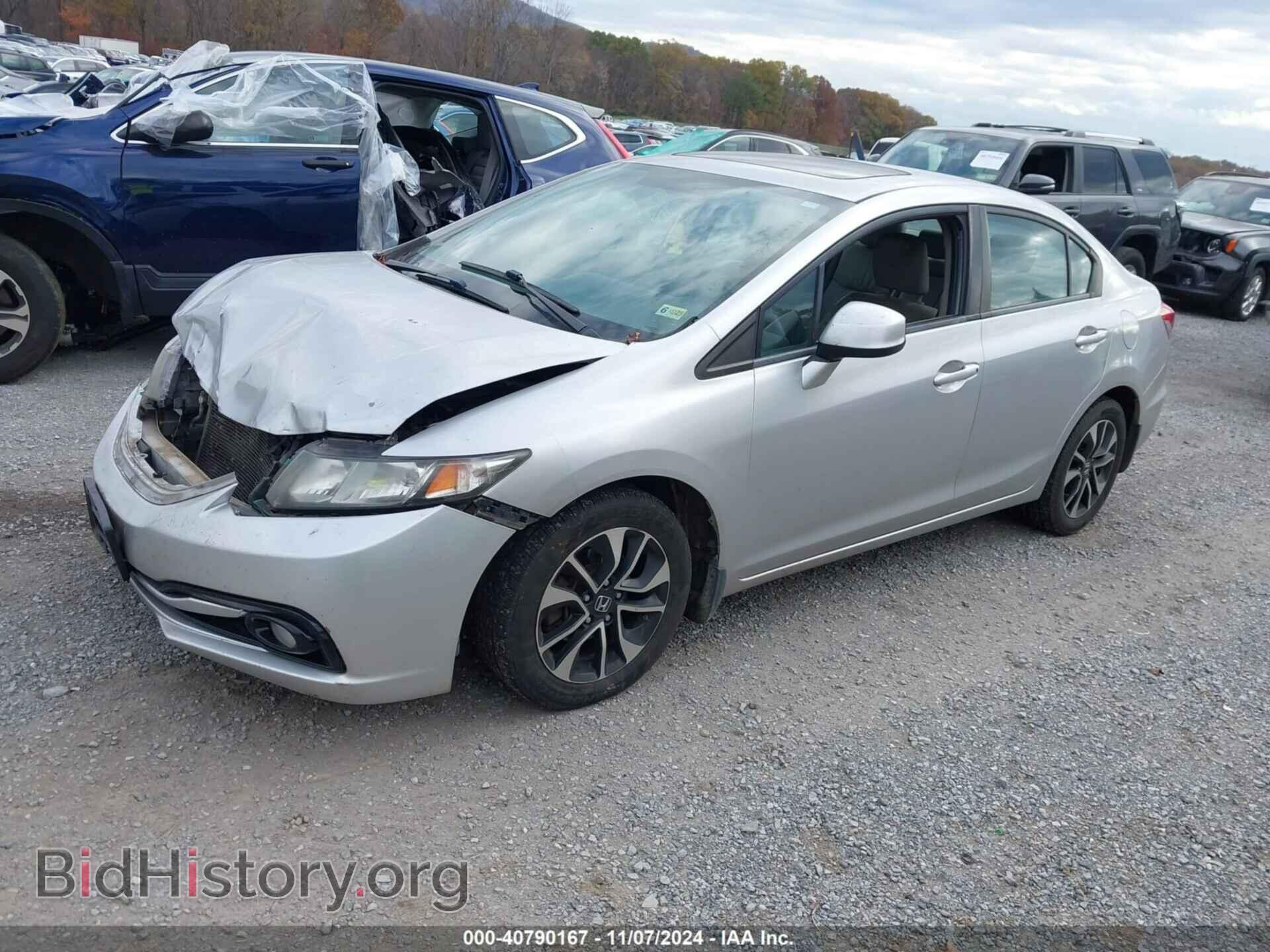2013 HONDA CIVIC - VIN: 19XFB2F95DE066708 - Фото 2