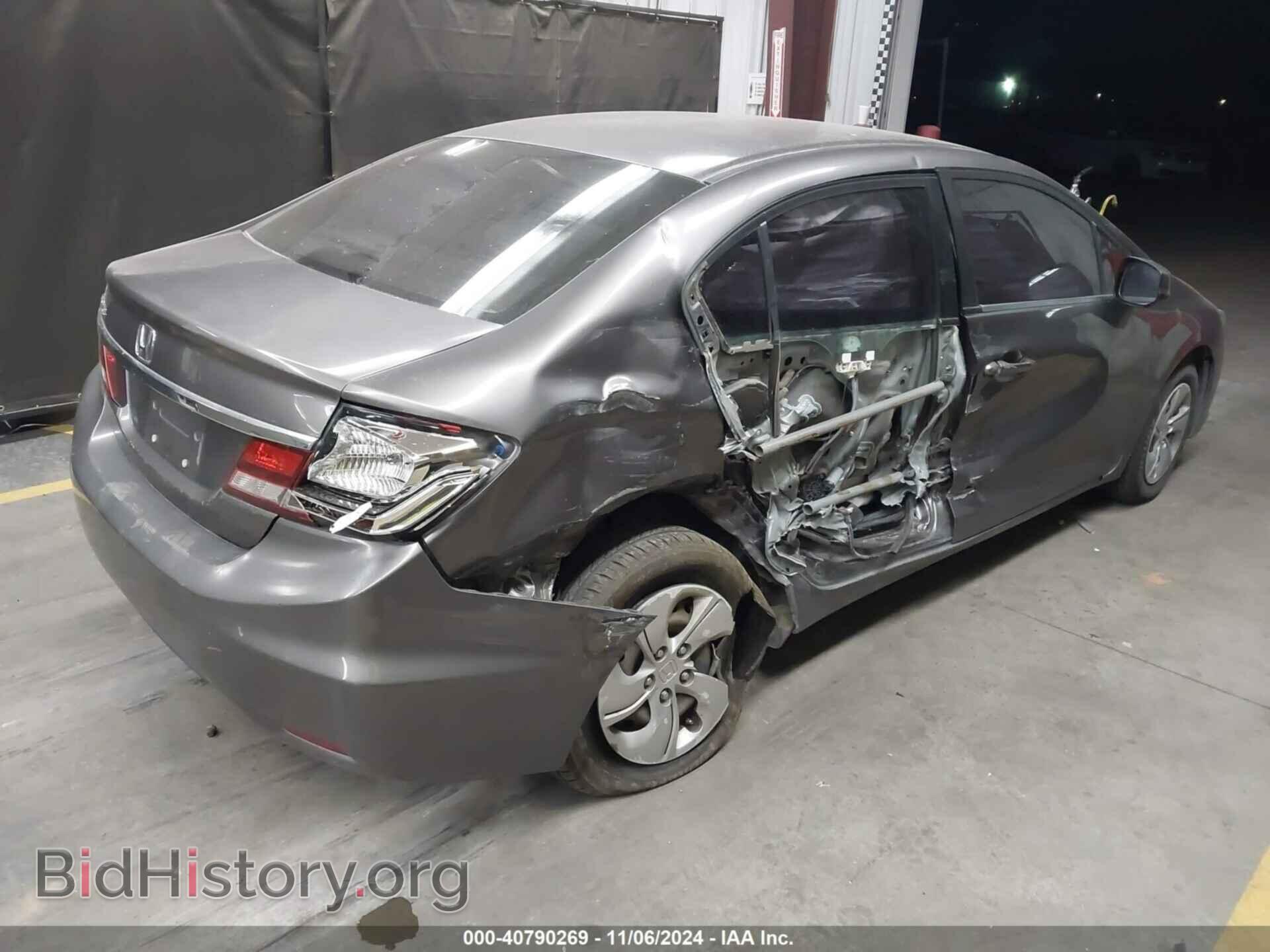 2013 HONDA CIVIC - VIN: 19XFB2F58DE226481 - Фото 4