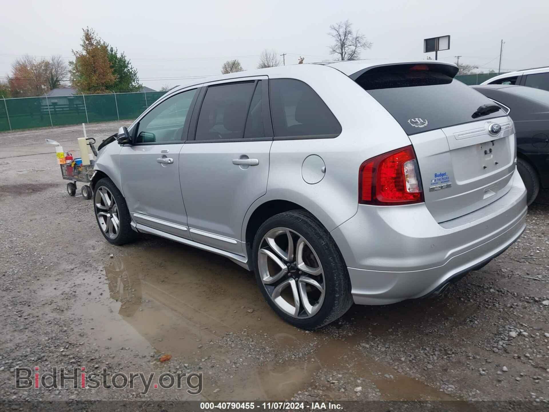 2013 FORD EDGE - VIN: 2FMDK4AK5DBE36023 - Фото 3