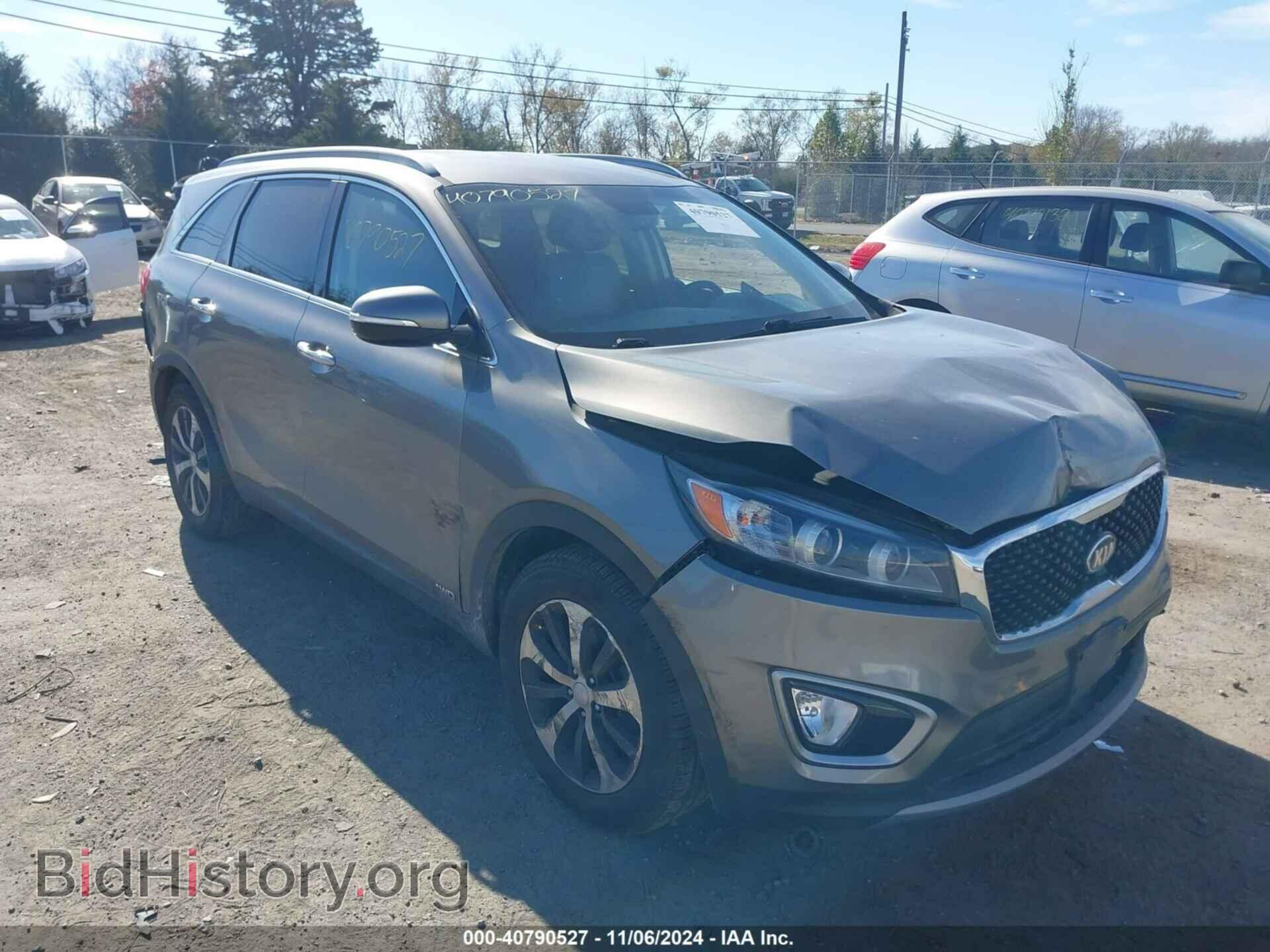 Photo 5XYPHDA19GG051555 - KIA SORENTO 2016