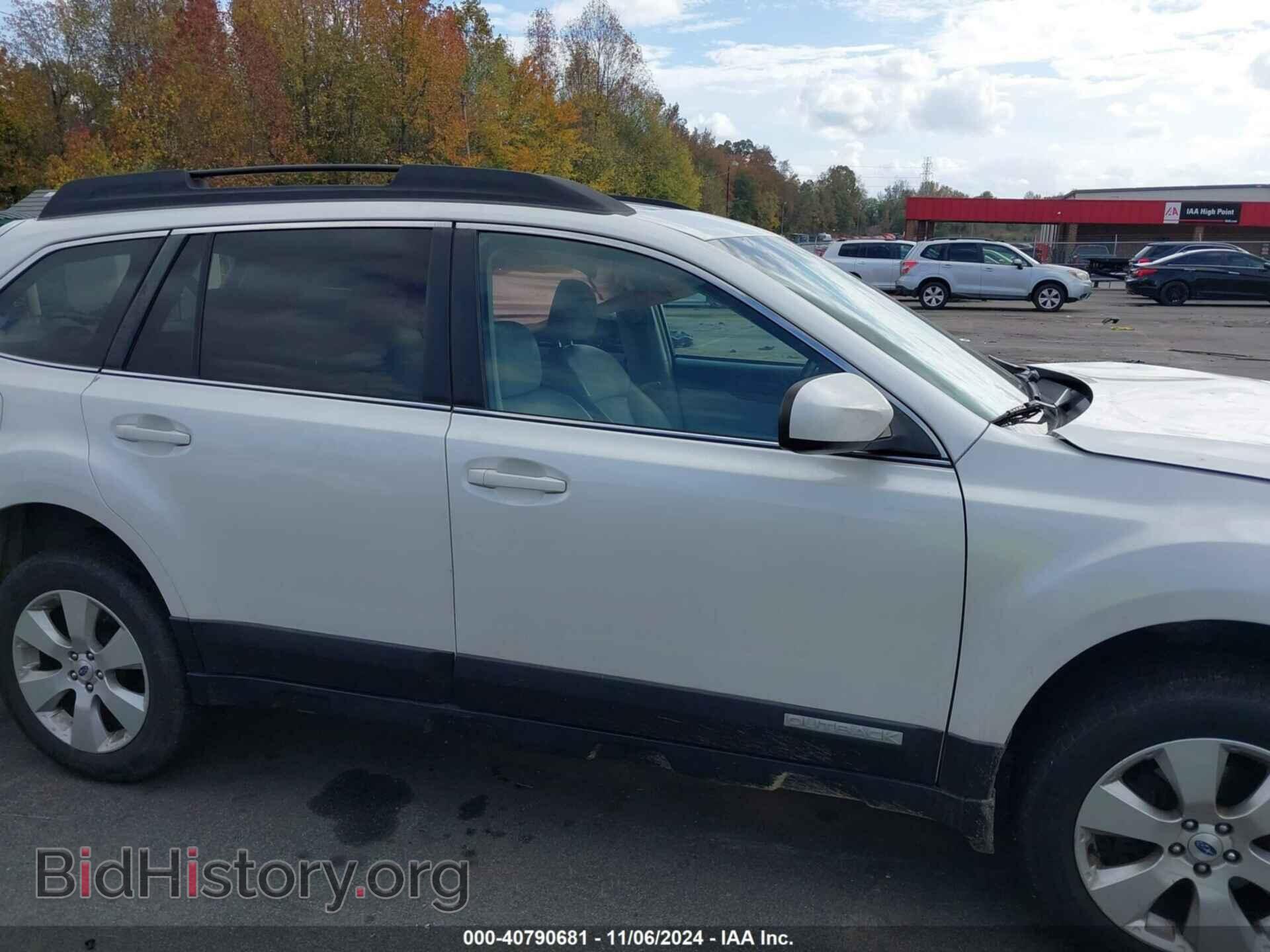 2012 SUBARU OUTBACK - VIN: 4S4BRCKC8C3268686 - Фото 13
