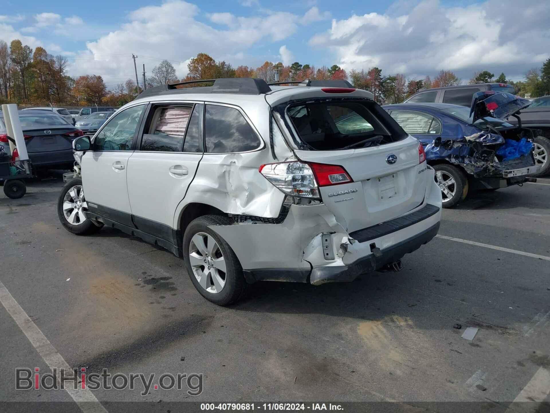 2012 SUBARU OUTBACK - VIN: 4S4BRCKC8C3268686 - Фото 3