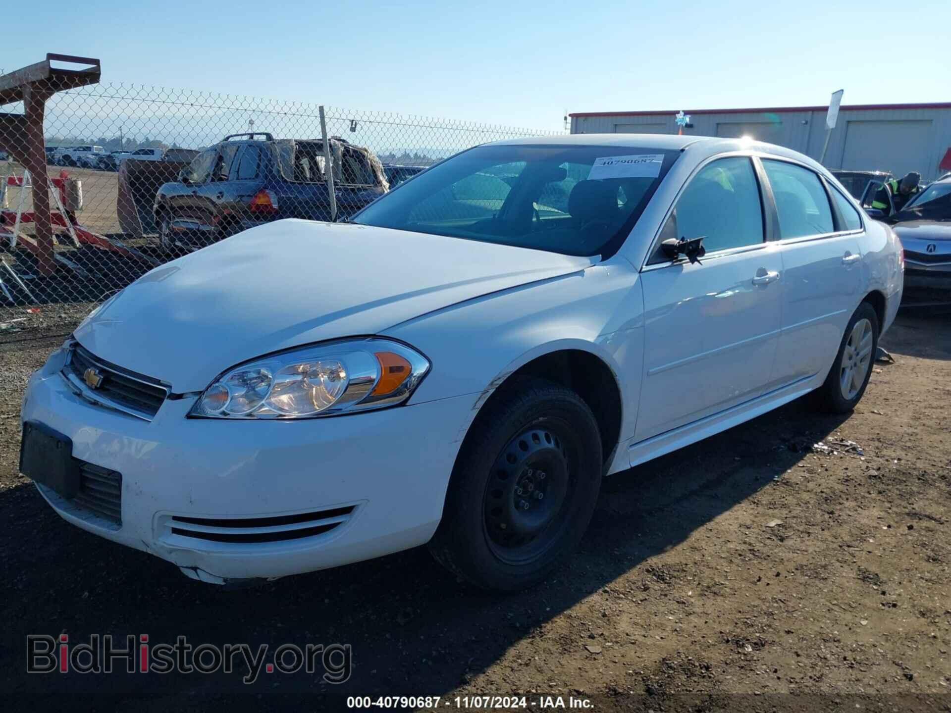 2011 CHEVROLET IMPALA - VIN: 2G1WF5EK0B1214521 - Фото 2