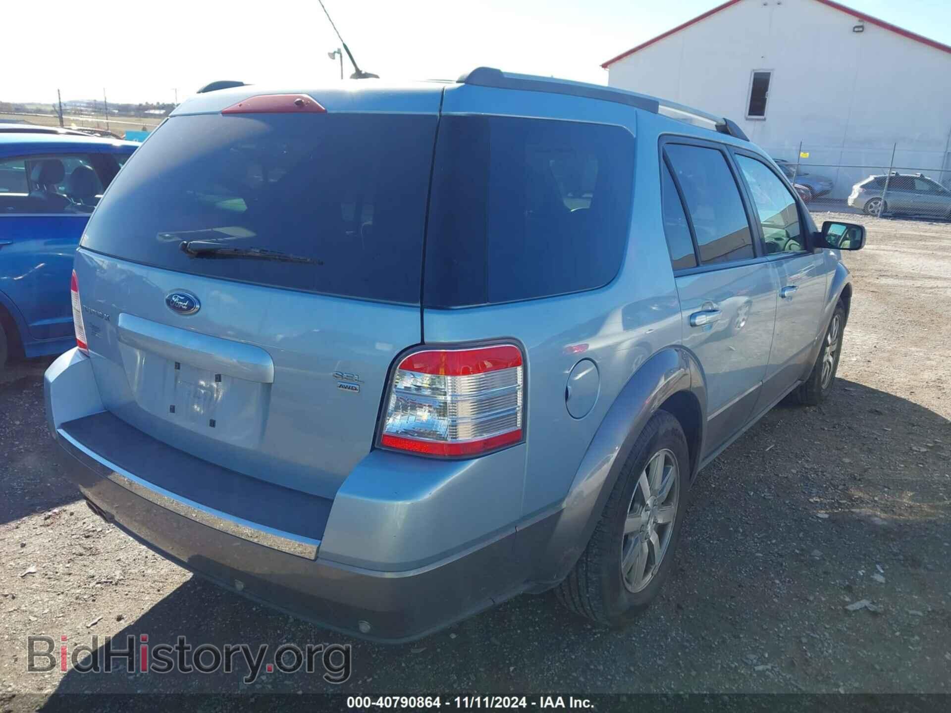 2008 FORD TAURUS X - VIN: 1FMDK05W58GA01975 - Фото 4