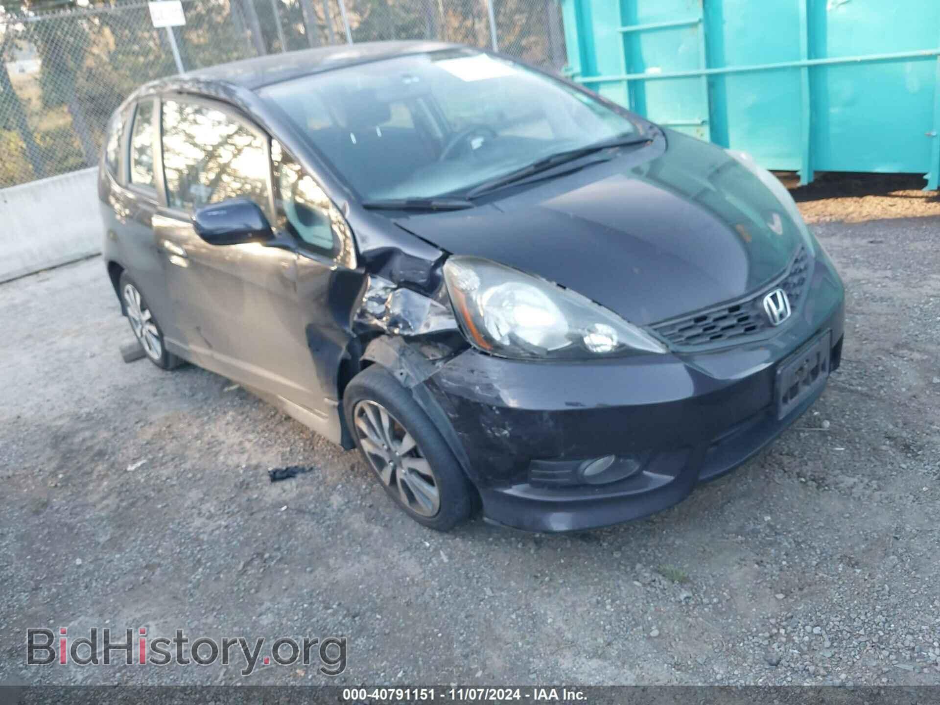 Фотография JHMGE8H52DC068334 - HONDA FIT 2013