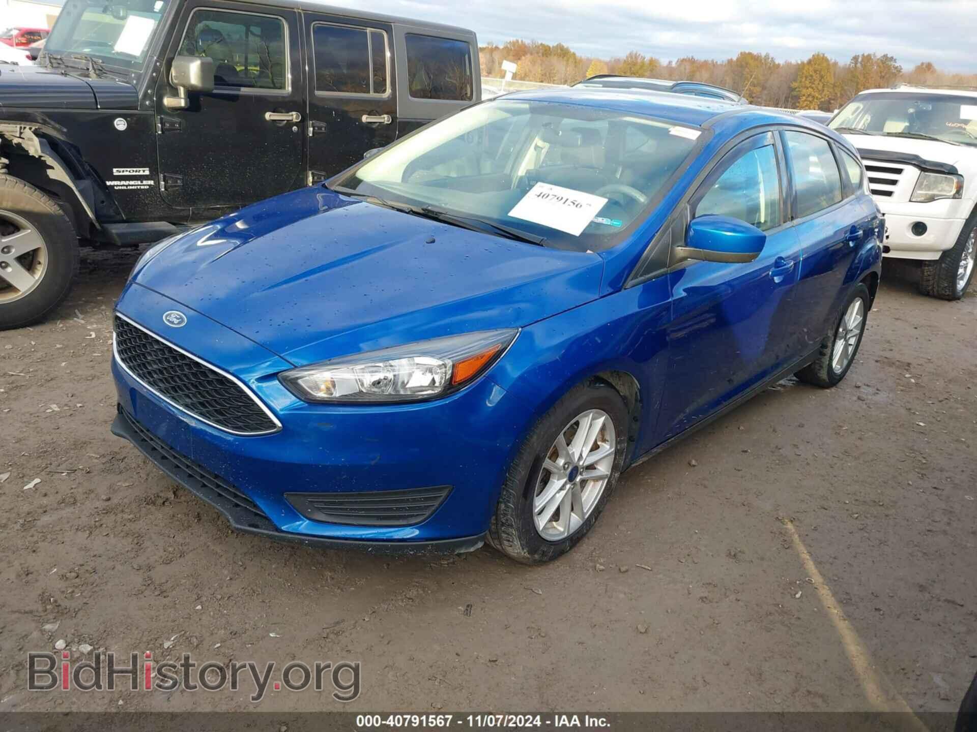 2018 FORD FOCUS - VIN: 1FADP3K21JL332399 - Фото 2