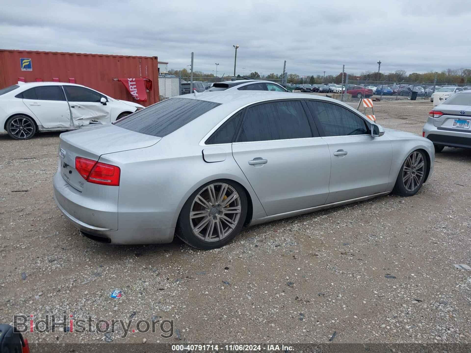 2013 AUDI A8 L - VIN: WAUR2AFD0DN019011 - Photo 4