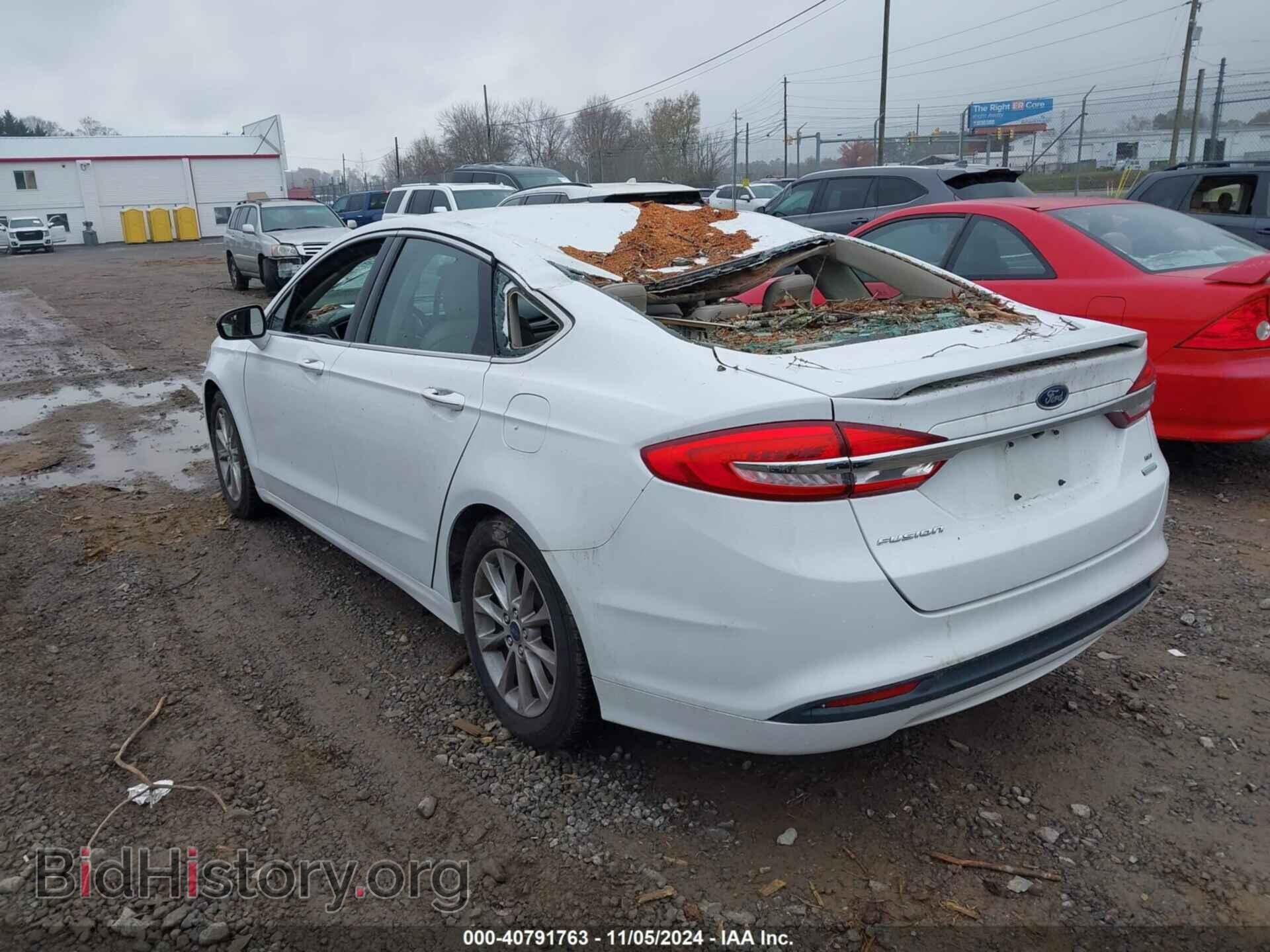 2017 FORD FUSION - VIN: 3FA6P0HD8HR132146 - Фото 3