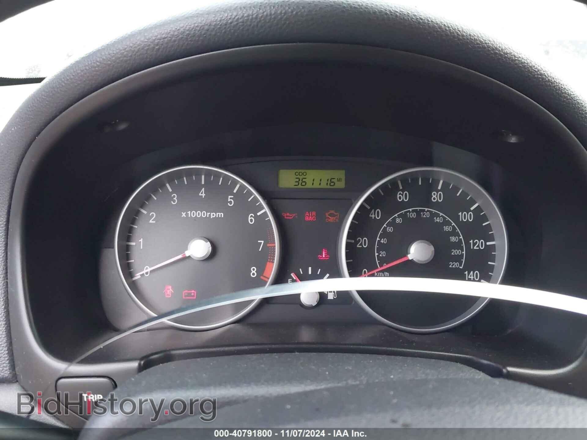 2007 HYUNDAI ACCENT - VIN: KMHCM36C37U002103 - Фото 7
