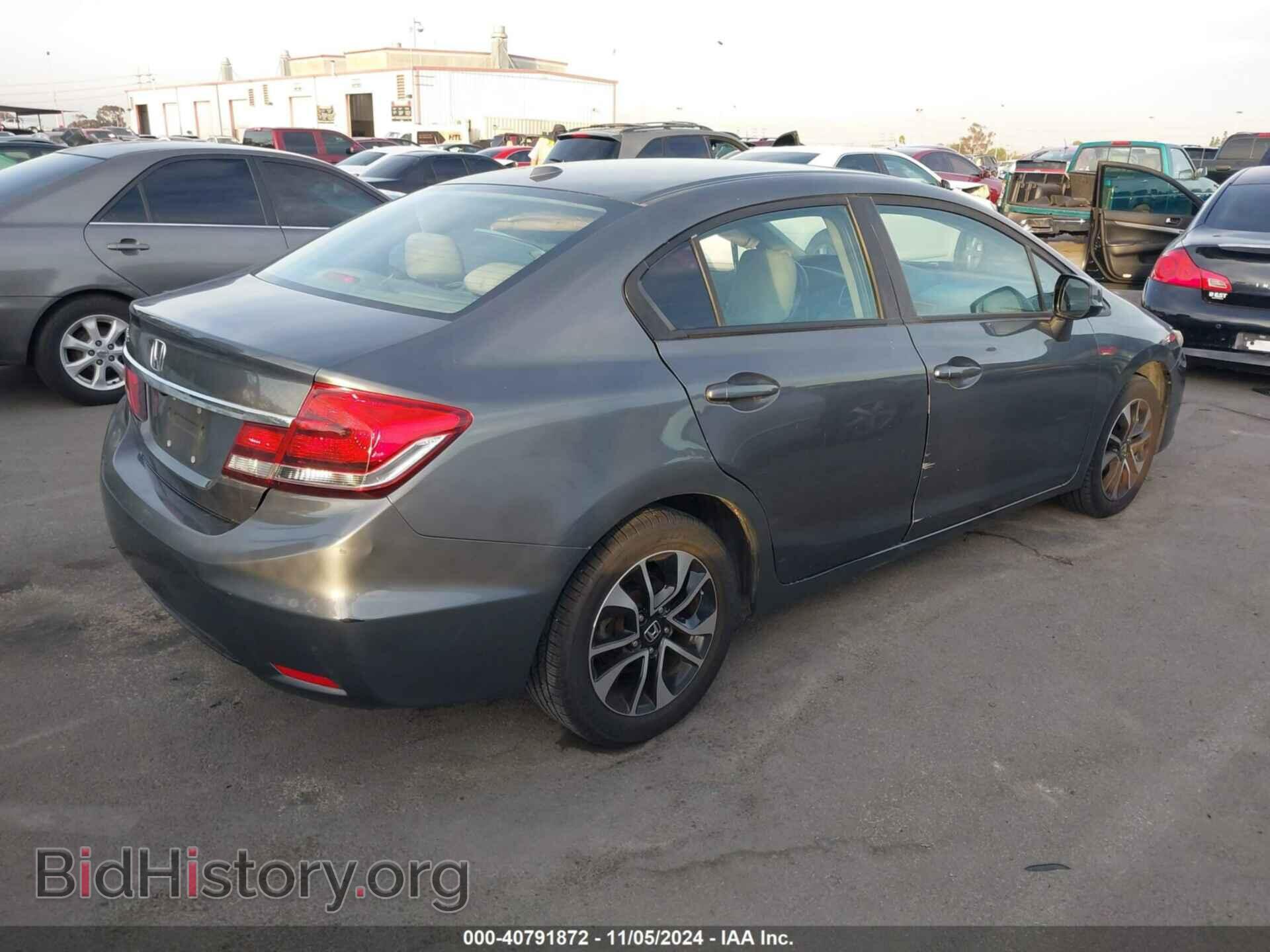2013 HONDA CIVIC - VIN: 19XFB2F81DE284989 - Фото 4