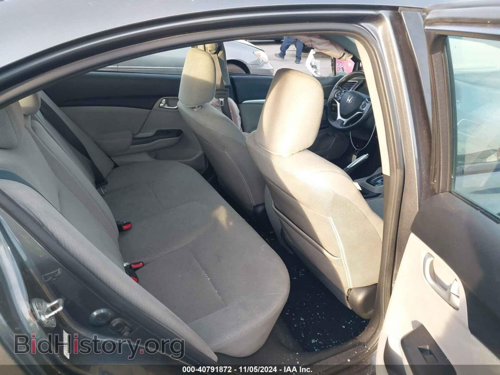 2013 HONDA CIVIC - VIN: 19XFB2F81DE284989 - Фото 8
